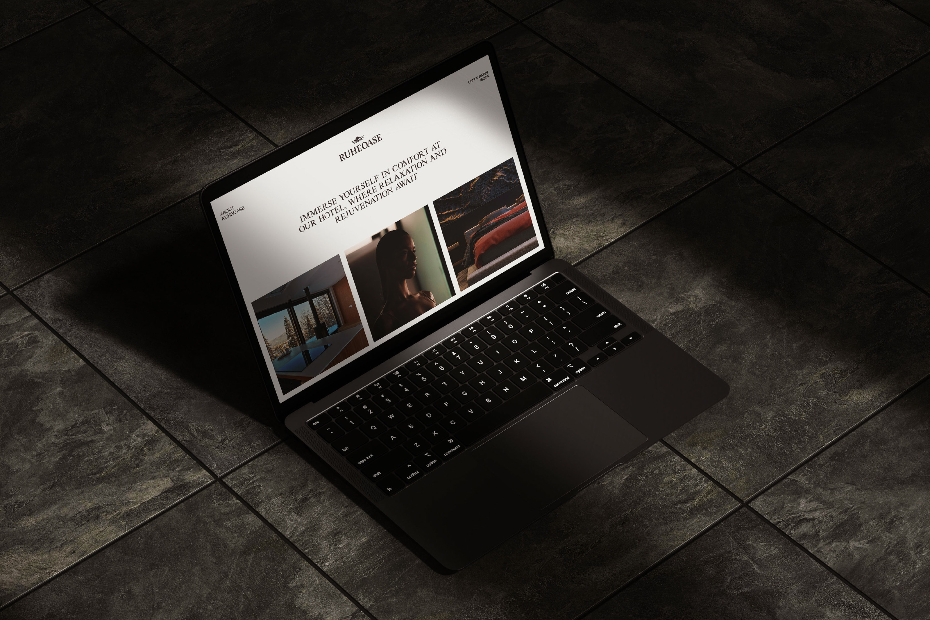 RUHEOASE / resorts&spa brand identity — Изображение №6 — Брендинг, Графика на Dprofile