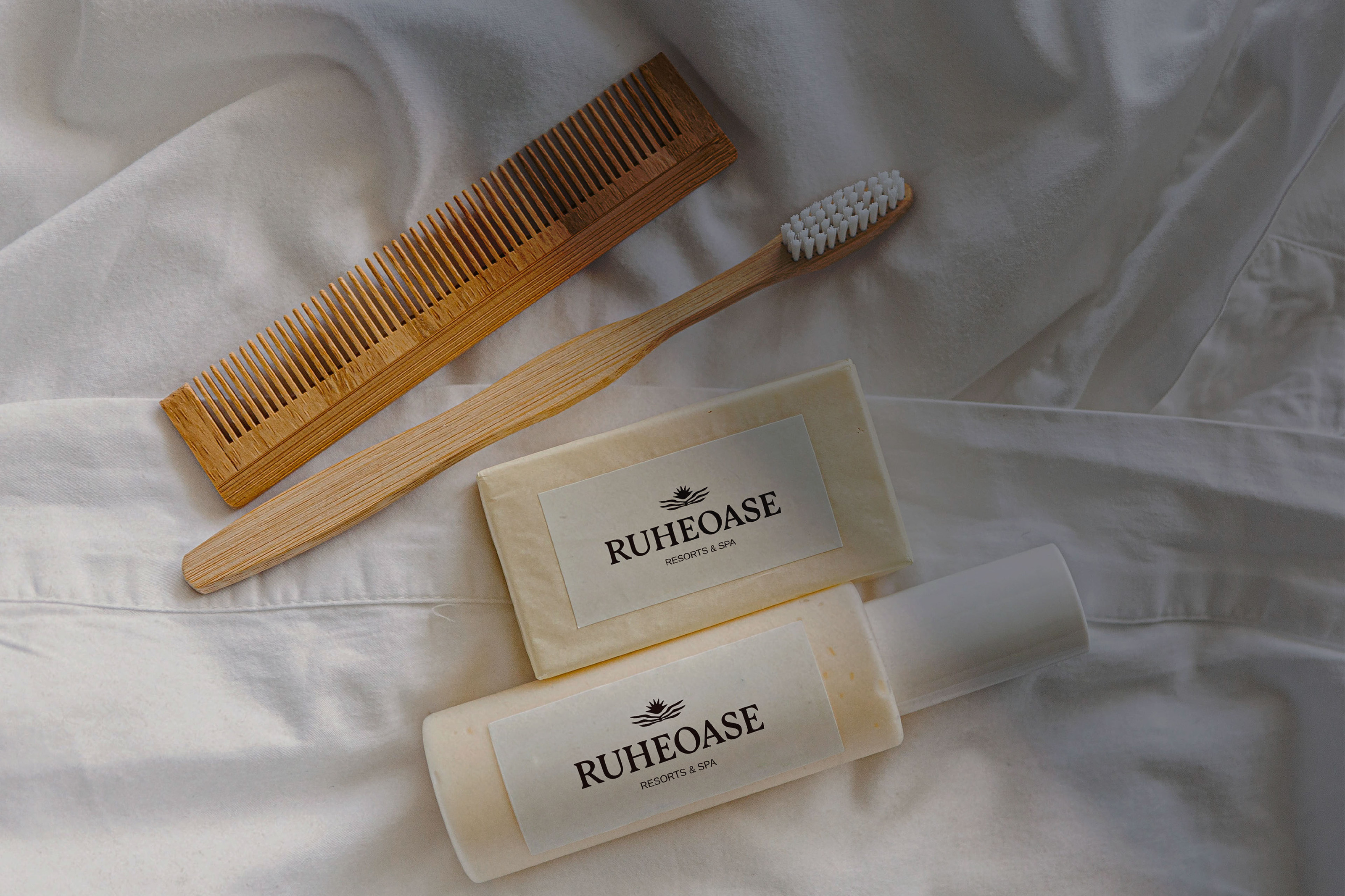 RUHEOASE / resorts&spa brand identity — Изображение №9 — Брендинг, Графика на Dprofile