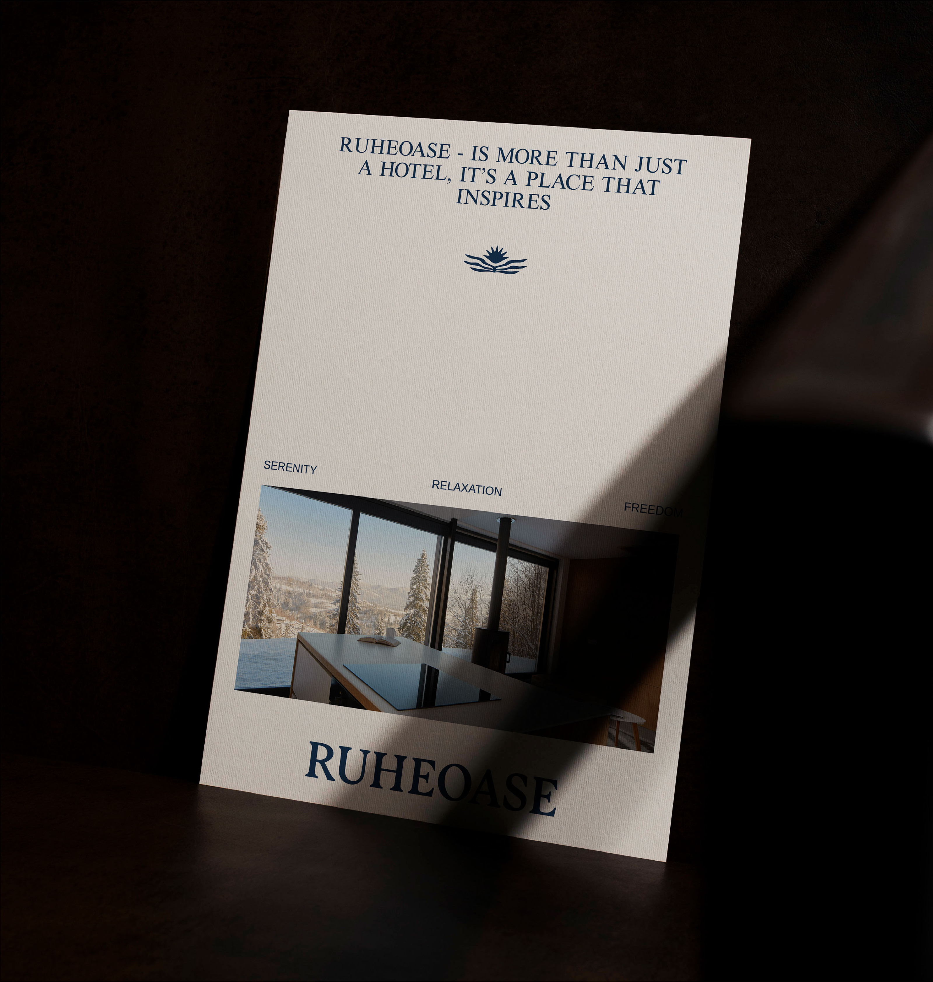 RUHEOASE / resorts&spa brand identity — Изображение №18 — Брендинг, Графика на Dprofile