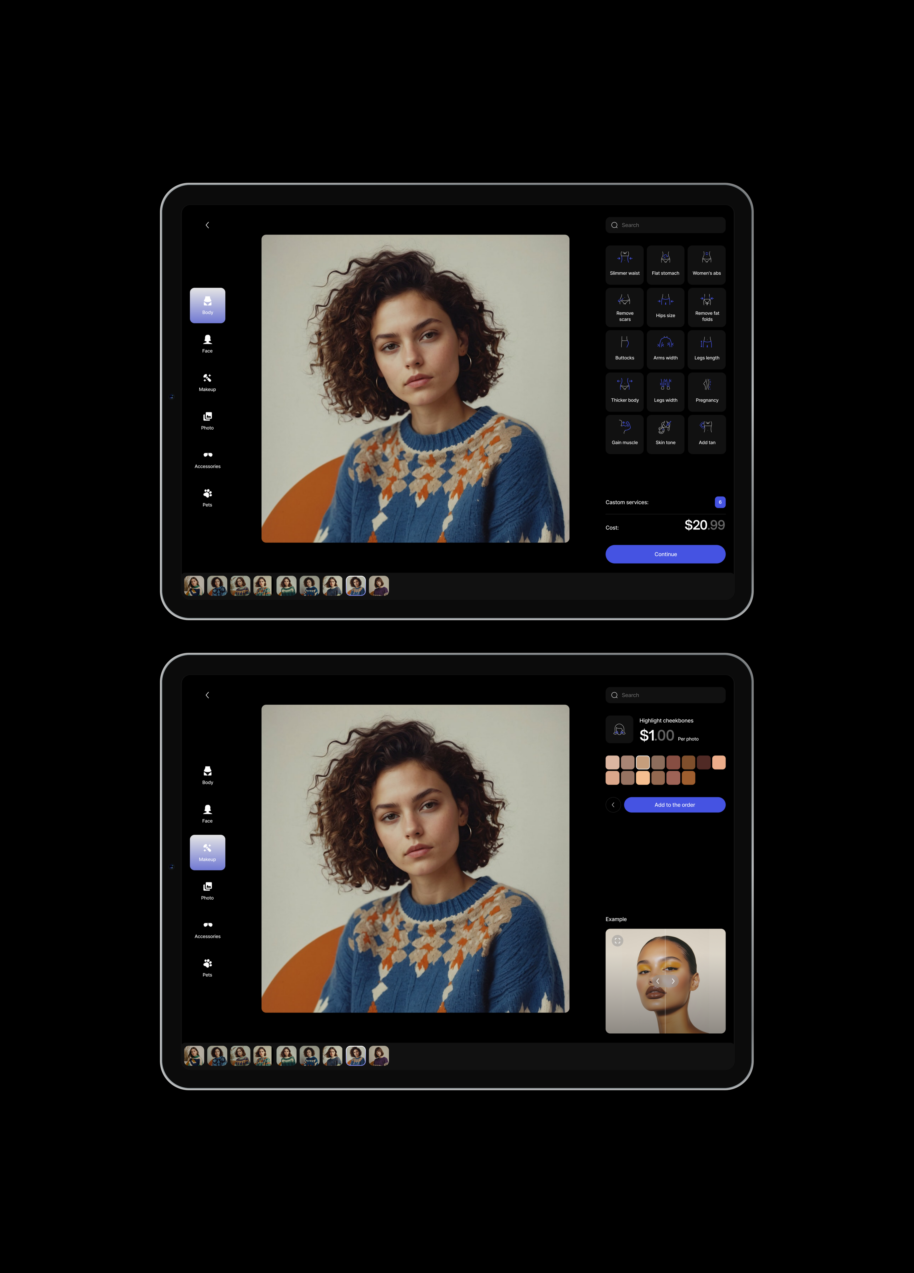 RetouchMe — Изображение №15 — Интерфейсы на Dprofile