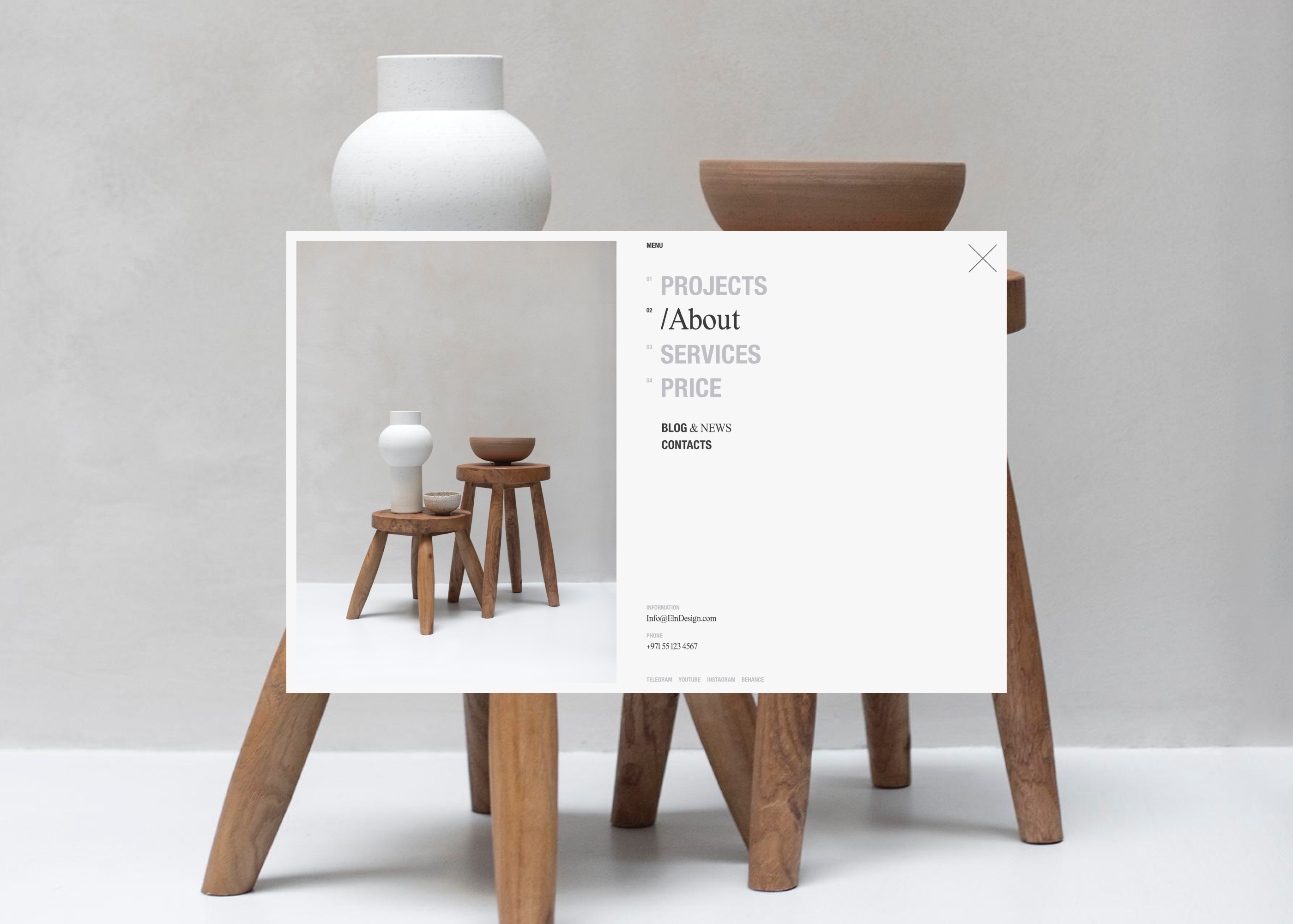 ELNDESIGN - Interior Design Studio — Изображение №9 — Интерфейсы, Брендинг на Dprofile