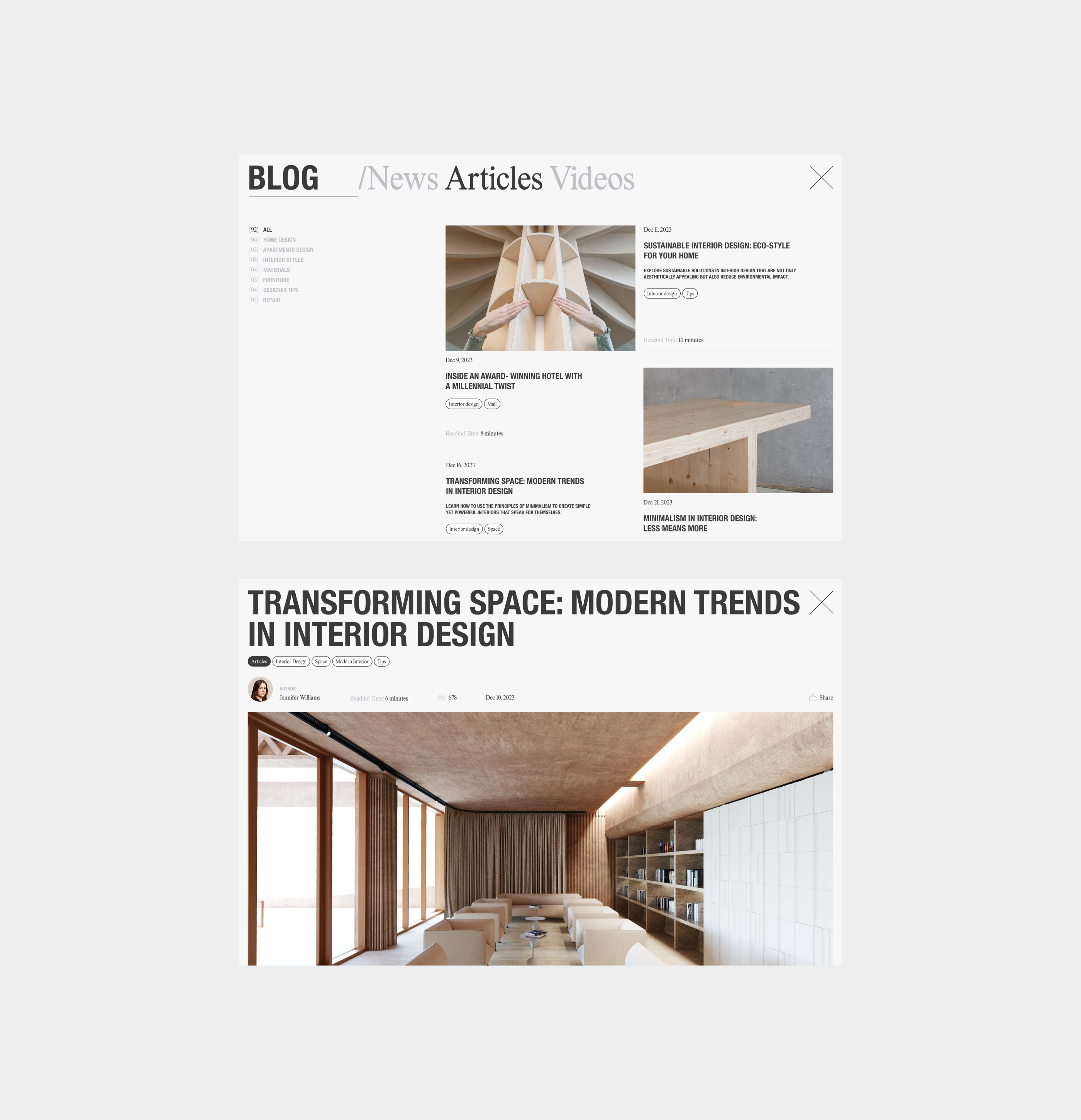 ELNDESIGN - Interior Design Studio — Изображение №21 — Интерфейсы, Брендинг на Dprofile