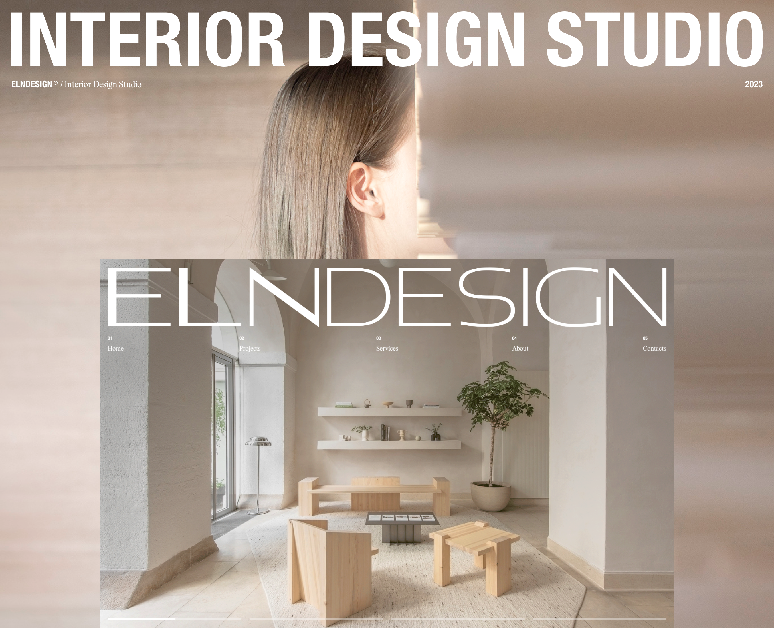 ELNDESIGN - Interior Design Studio — Интерфейсы, Брендинг на Dprofile