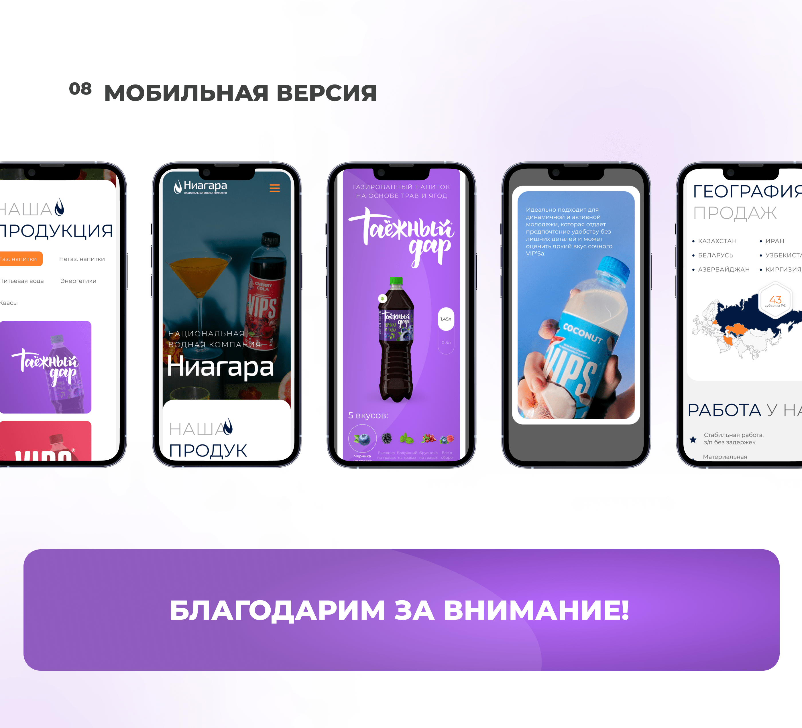 Разработка сайта для продажи напитков — Изображение №2 — Интерфейсы, Иллюстрация на Dprofile