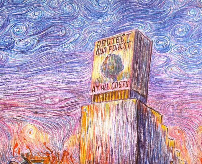 Спички — Иллюстрация, Графика на Dprofile