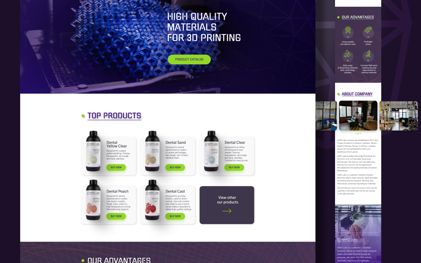 HARZ Labs — Изображение №2 — Интерфейсы, Маркетинг на Dprofile