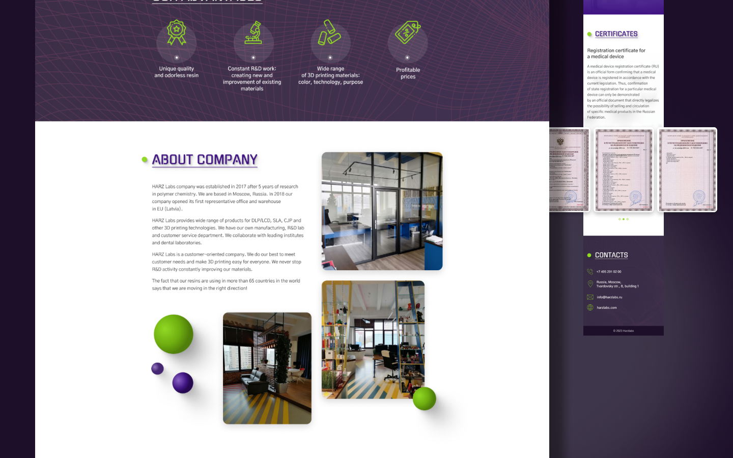 HARZ Labs — Изображение №3 — Интерфейсы, Маркетинг на Dprofile