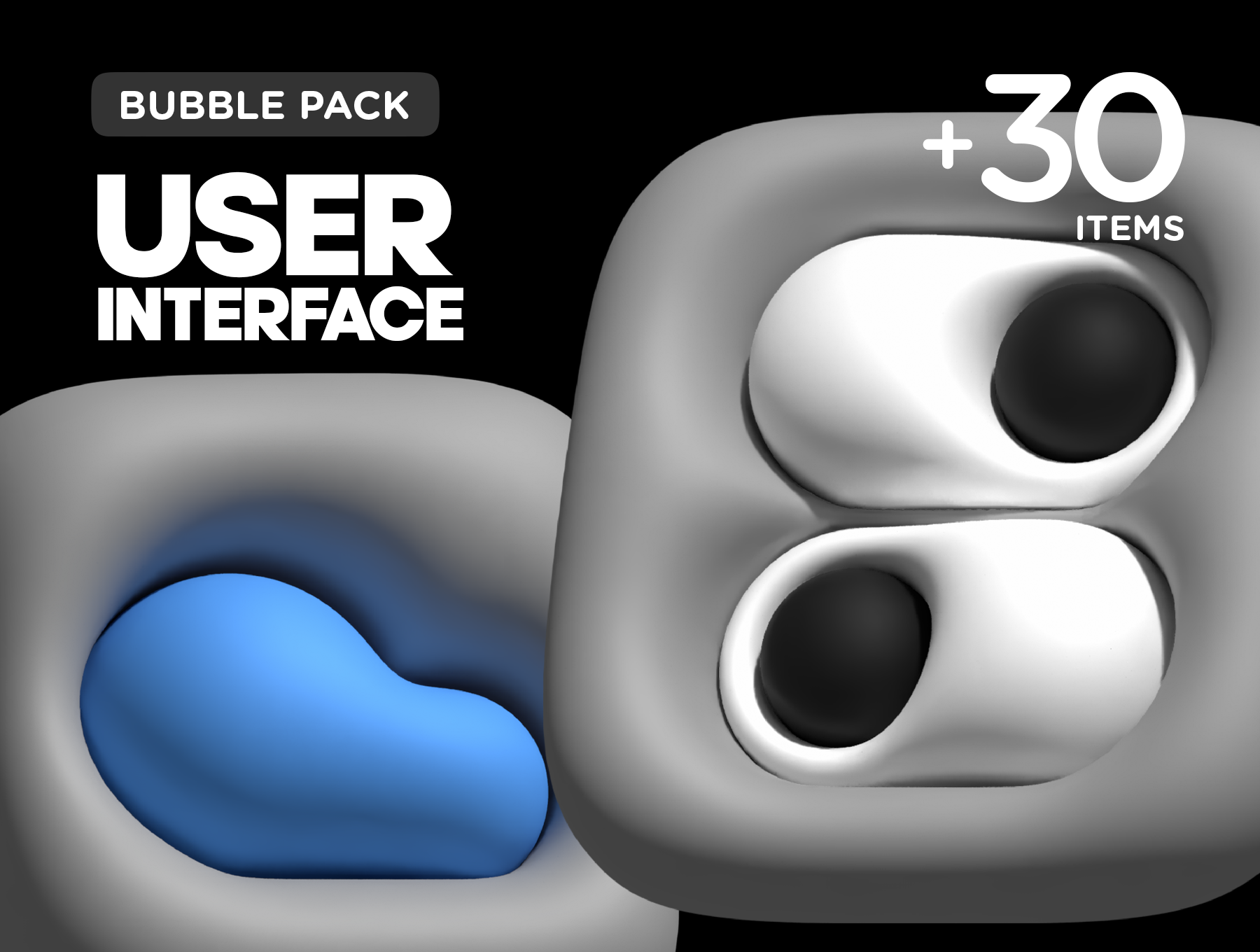 FREE 3D Bubble Icons | Надутые 3Д Иконки — Изображение №6 — Интерфейсы, 3D на Dprofile