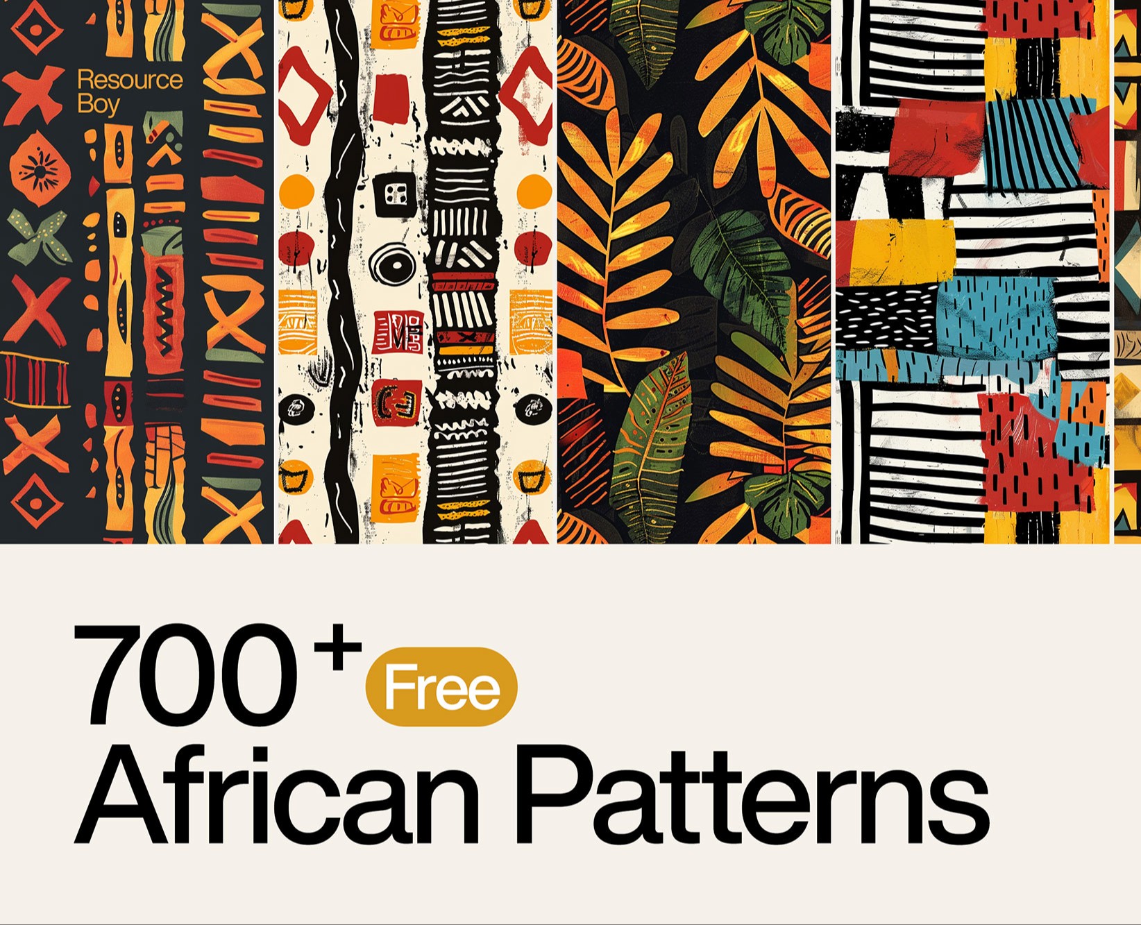 FREE 700+ African Patterns | 700 Африканских паттернов — Иллюстрация, Графика на Dprofile