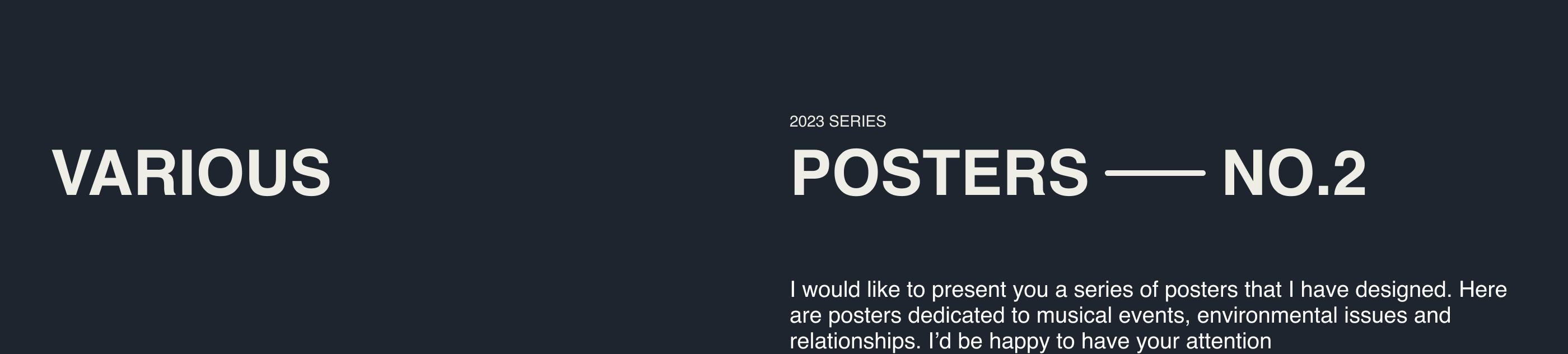 Various Poster Vol.2 — Изображение №2 — Иллюстрация, Графика на Dprofile