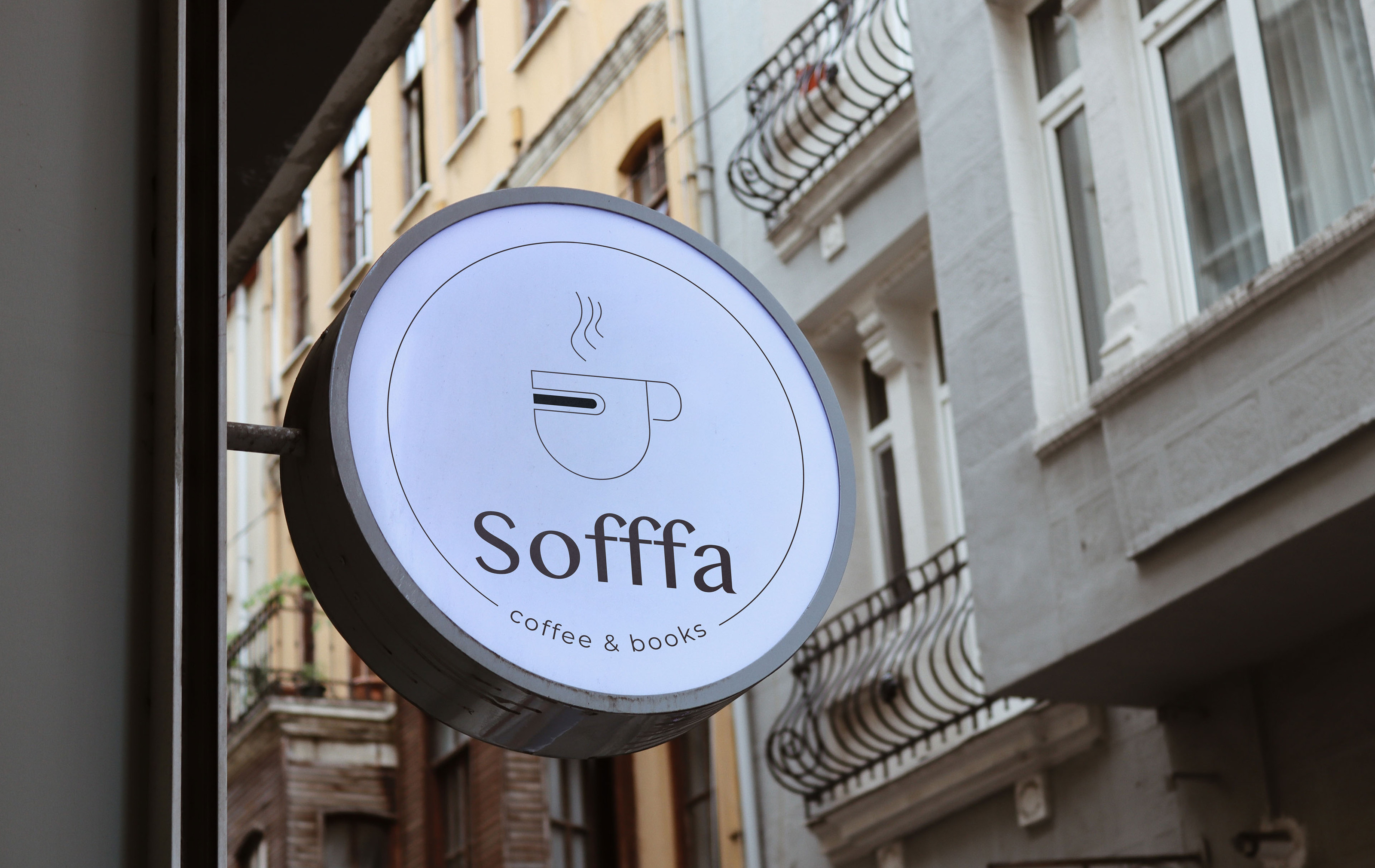 Sofffa coffe & books — Изображение №2 — Брендинг, Графика на Dprofile