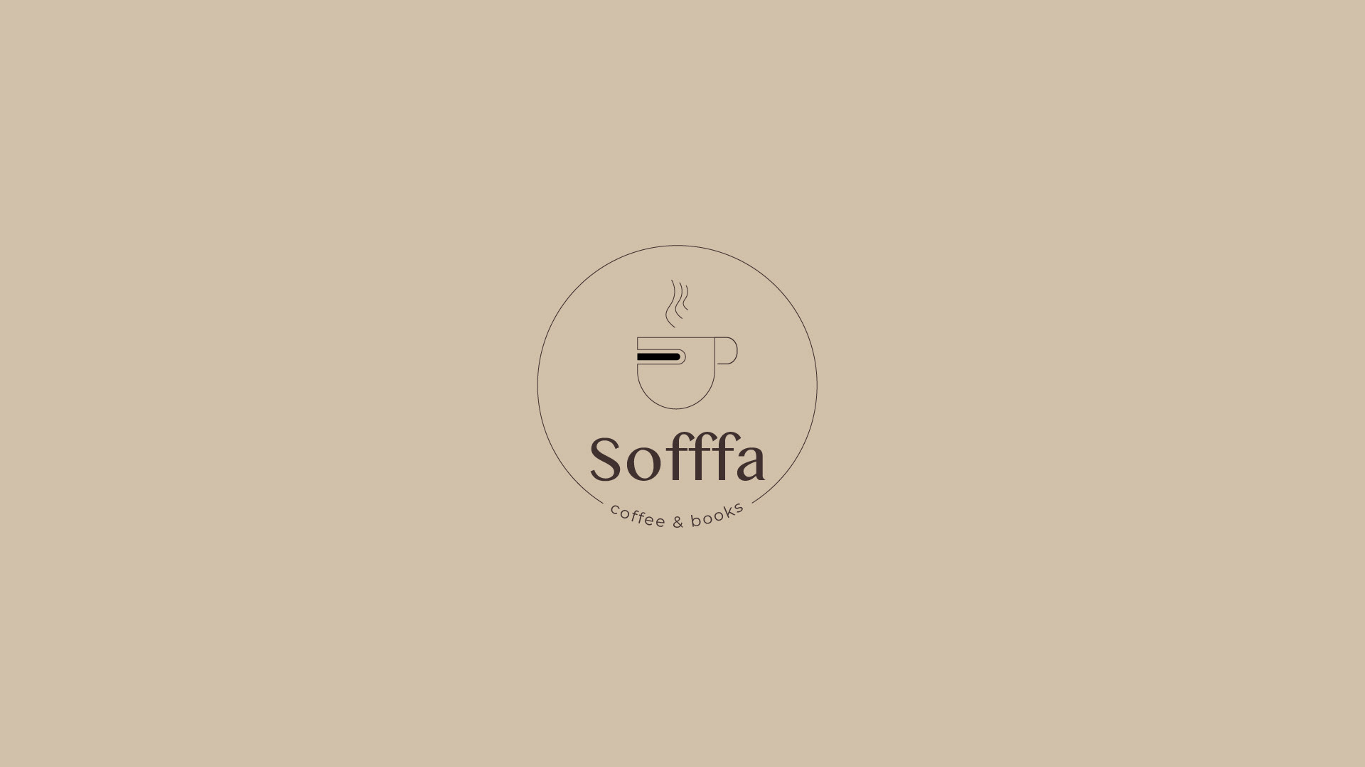 Sofffa coffe & books — Изображение №1 — Брендинг, Графика на Dprofile
