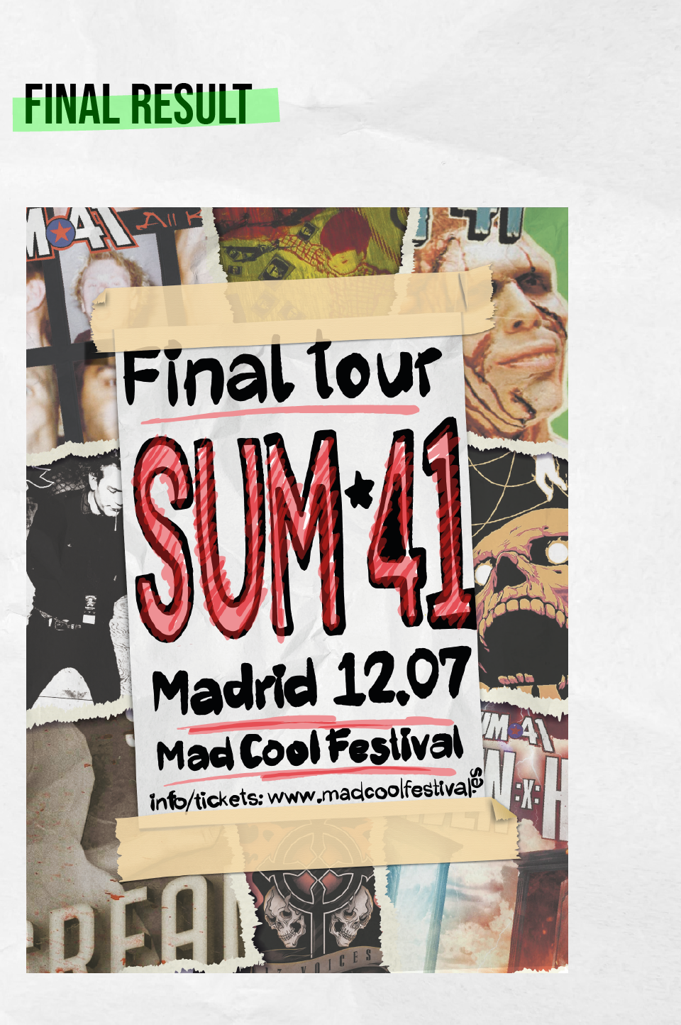 Sum41 poster — Изображение №8 — Графика, Маркетинг на Dprofile