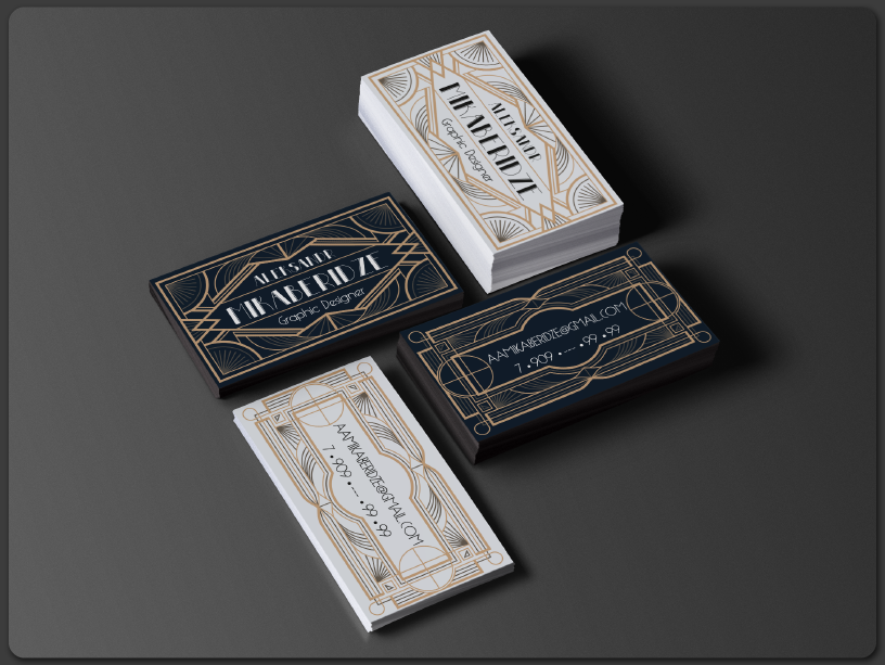 Business cards in different styles — Изображение №4 — Брендинг, Иллюстрация на Dprofile