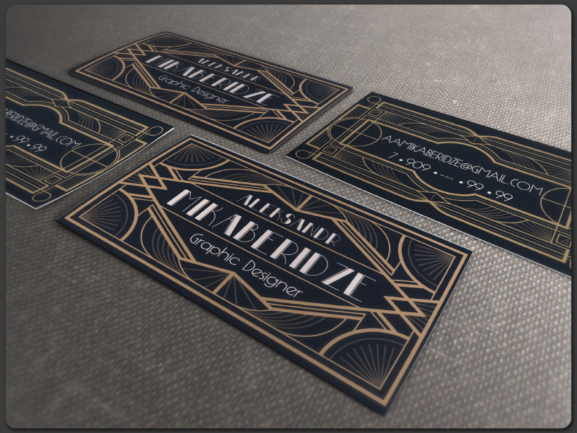 Business cards in different styles — Изображение №3 — Брендинг, Иллюстрация на Dprofile