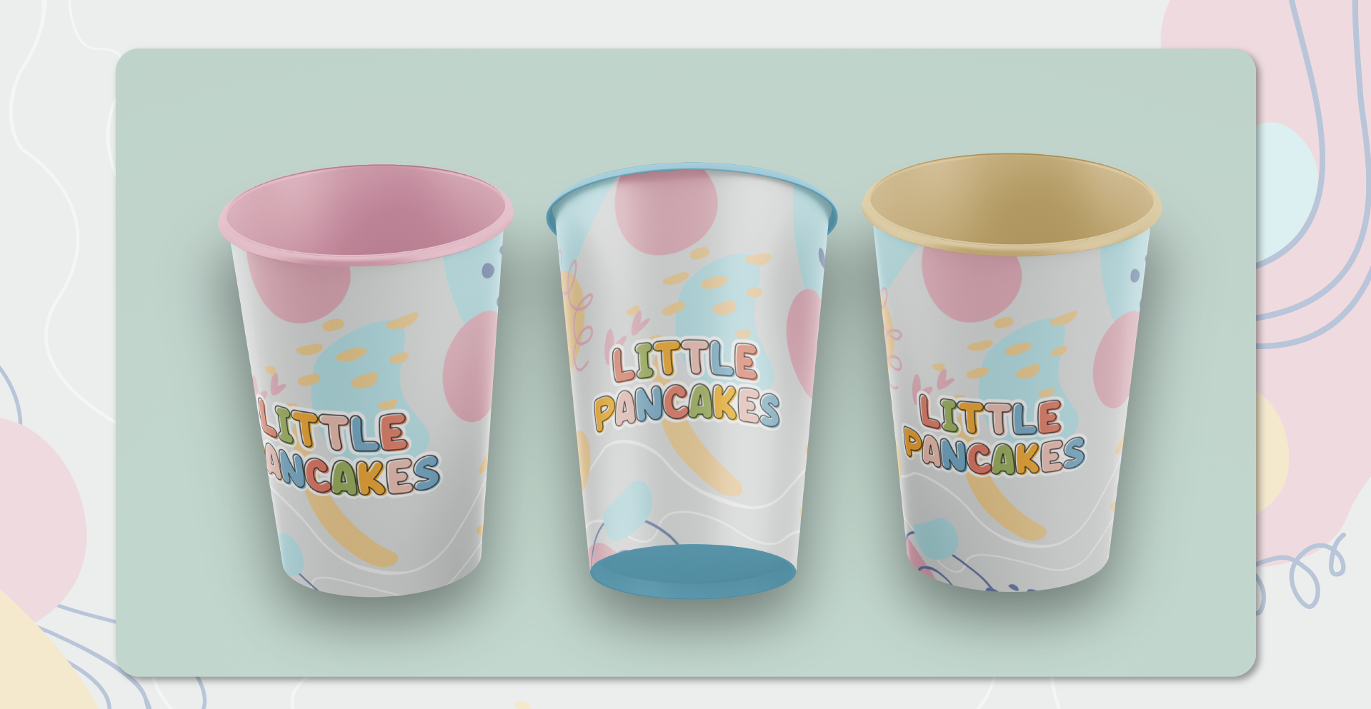 Identity for the coffee shop "Little Pancakes" — Изображение №9 — Брендинг, Графика на Dprofile