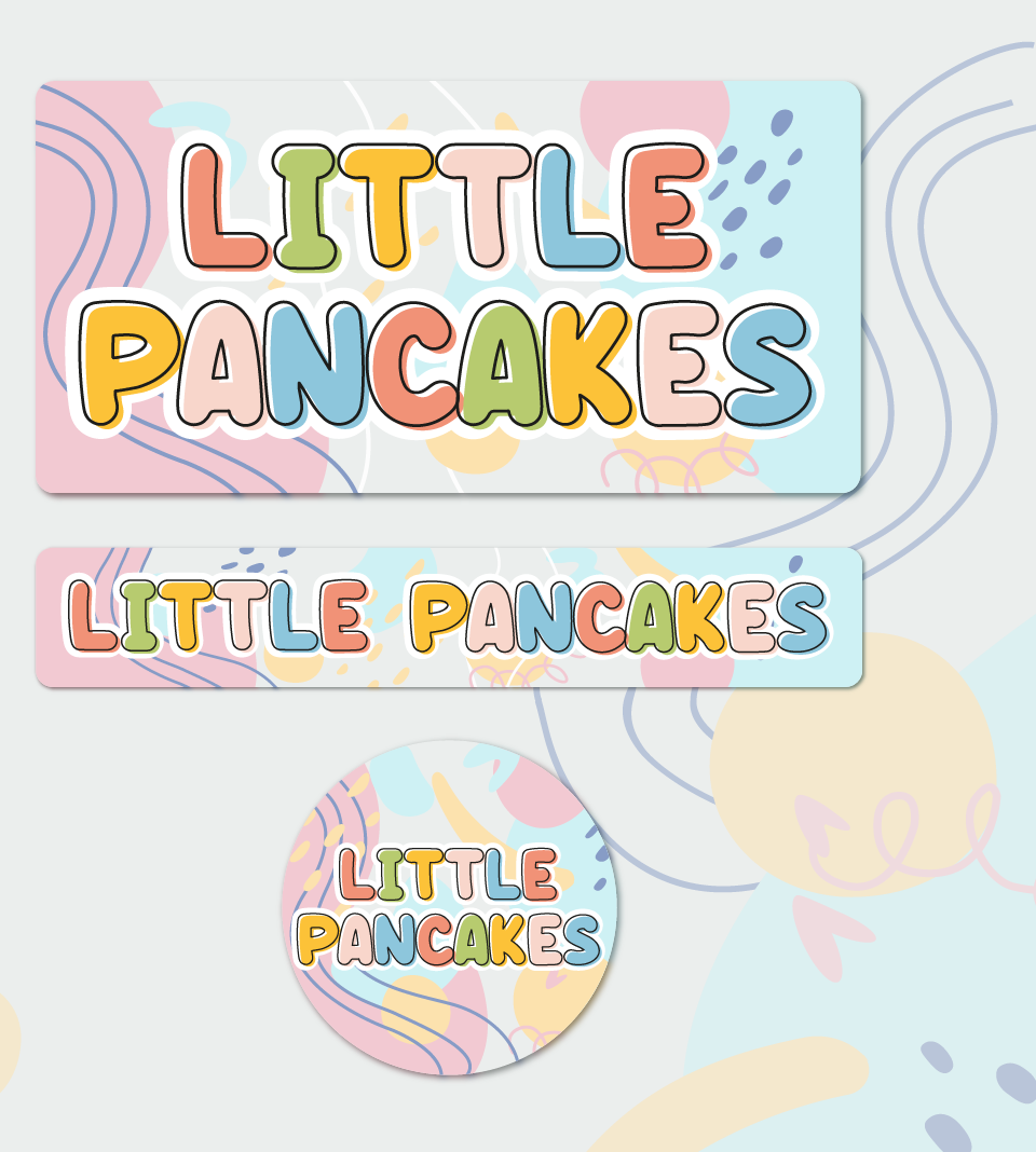 Identity for the coffee shop "Little Pancakes" — Изображение №5 — Брендинг, Графика на Dprofile