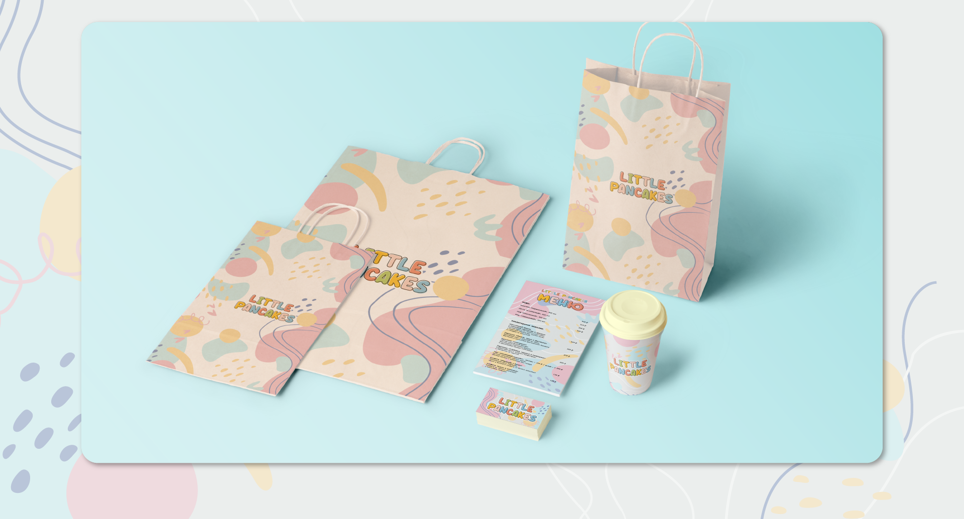 Identity for the coffee shop "Little Pancakes" — Изображение №12 — Брендинг, Графика на Dprofile