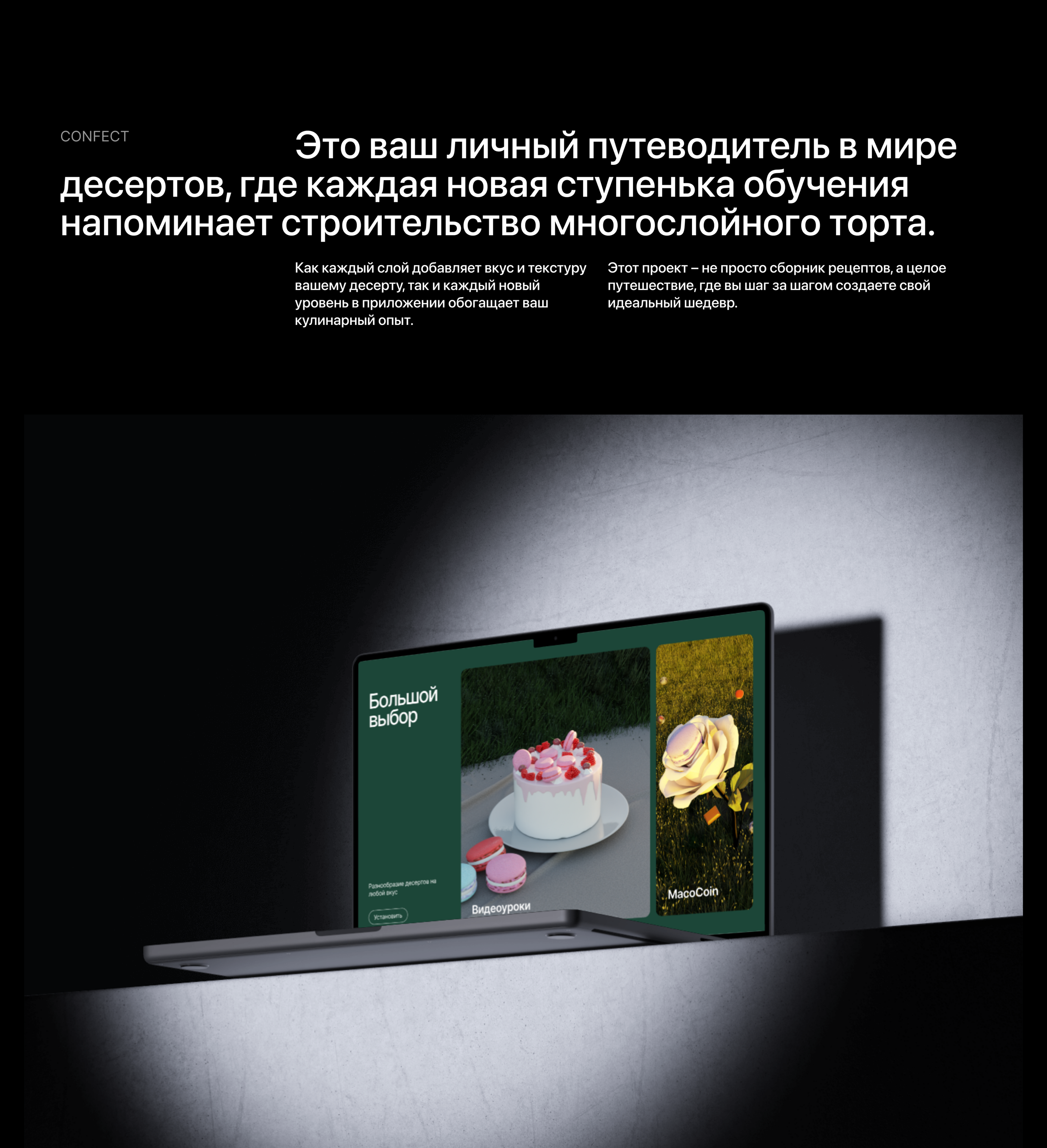 Confect — Изображение №4 — Интерфейсы, Брендинг на Dprofile