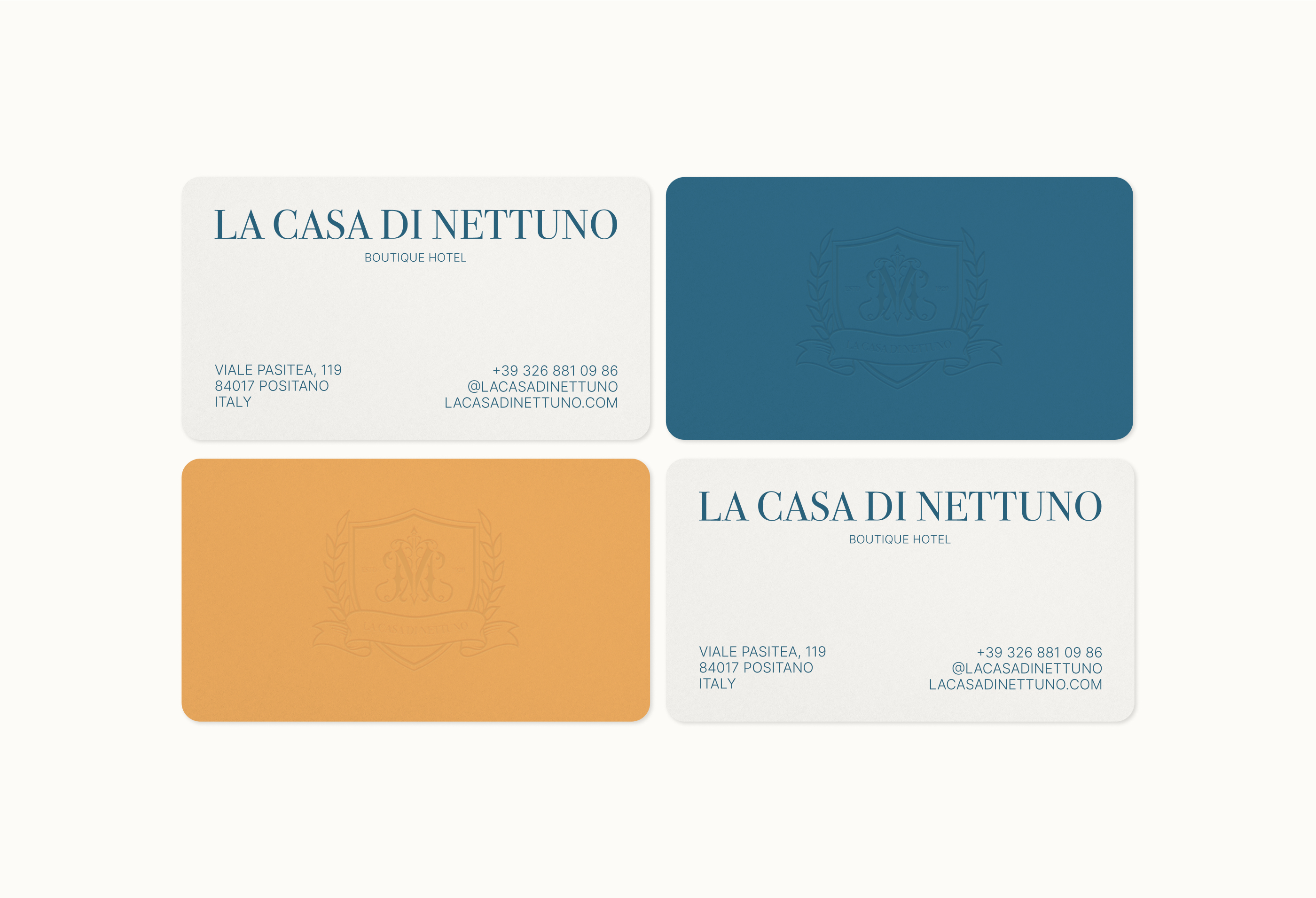 La Casa di Nettuno | Фирменный стиль для отеля — Изображение №7 — Брендинг на Dprofile
