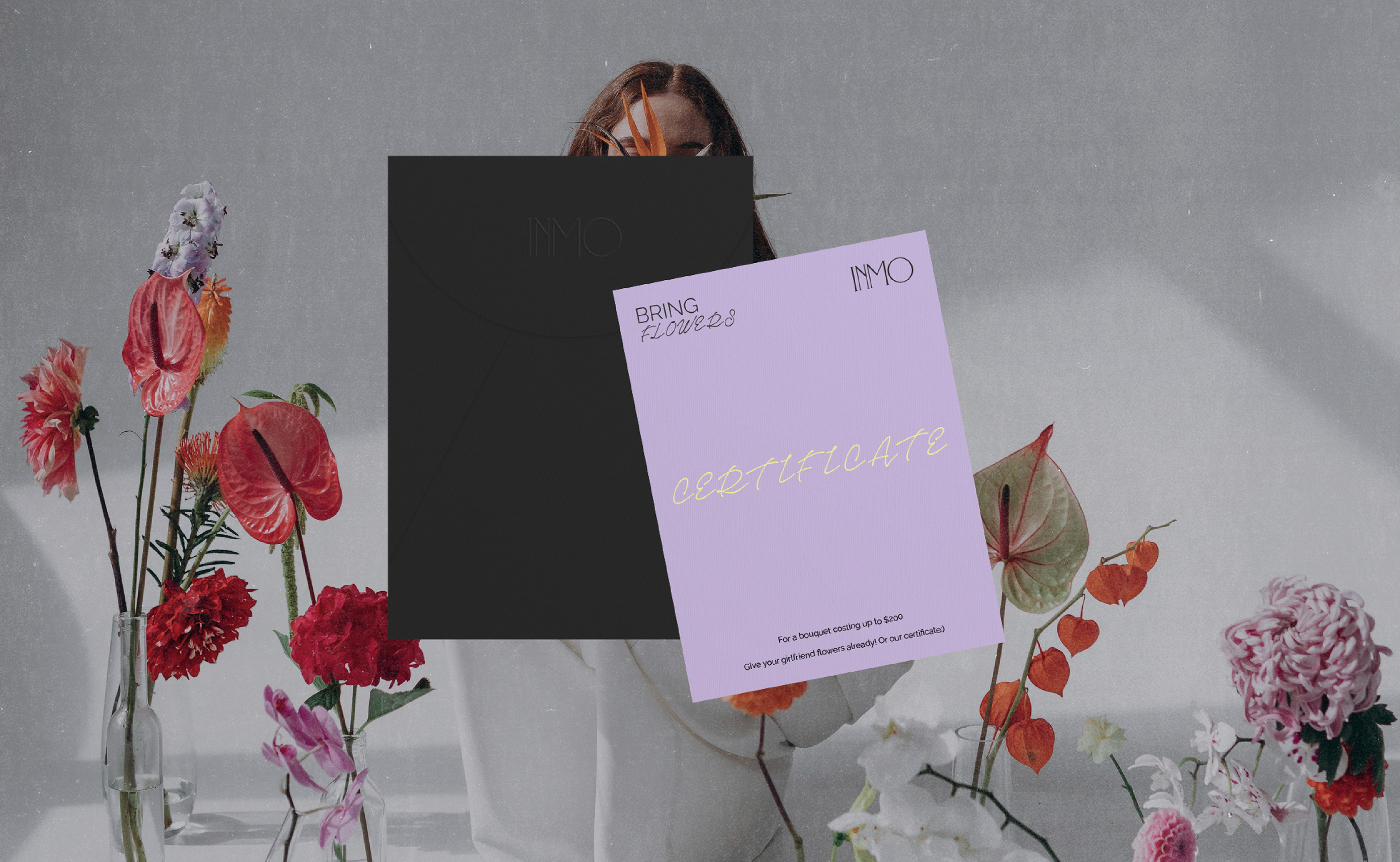INMO — flower space identity — Изображение №7 — Брендинг на Dprofile