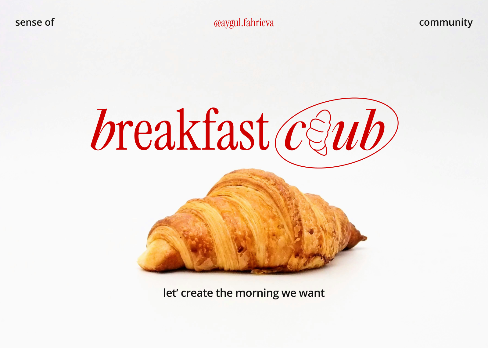 Breakfast club cafe identity — Изображение №1 — Брендинг, Графика на Dprofile