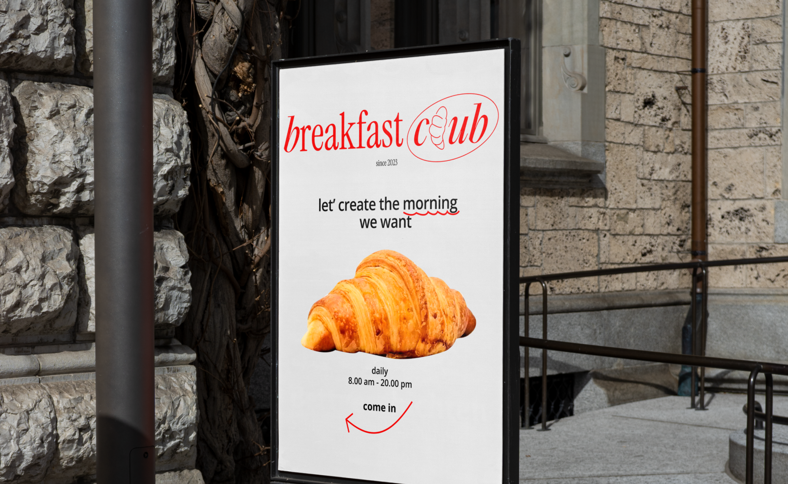 Breakfast club cafe identity — Изображение №4 — Брендинг, Графика на Dprofile