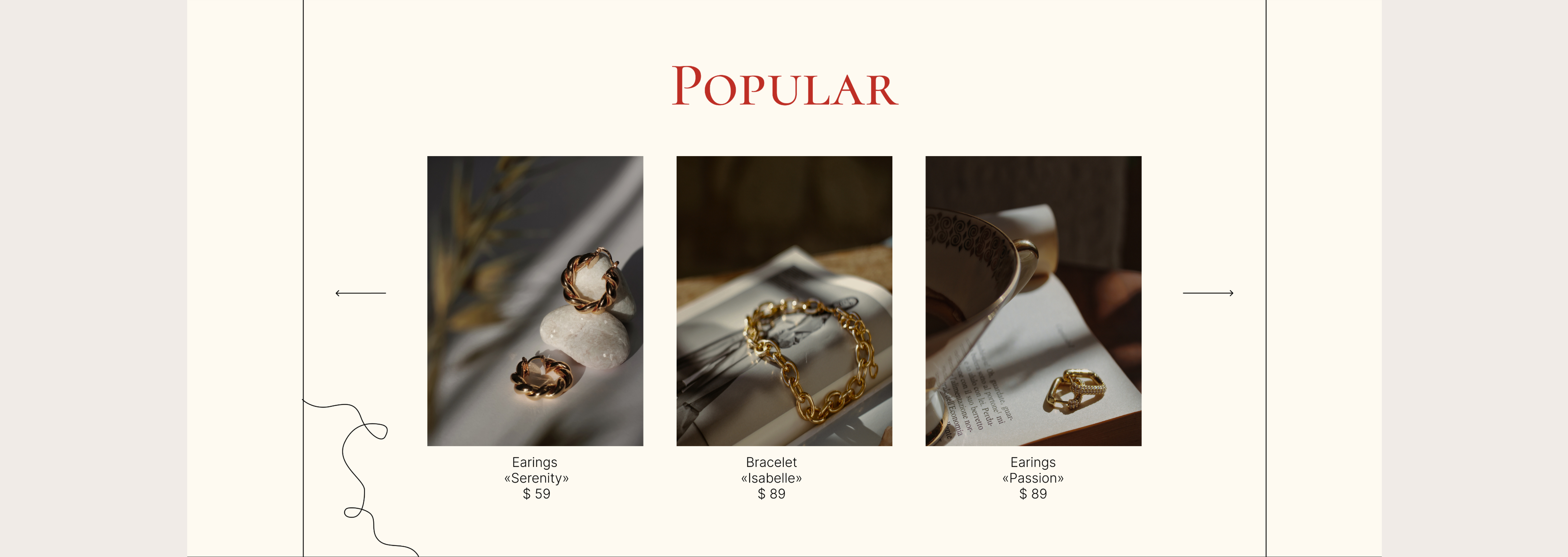 Jewelry store / design — Изображение №4 — Интерфейсы на Dprofile