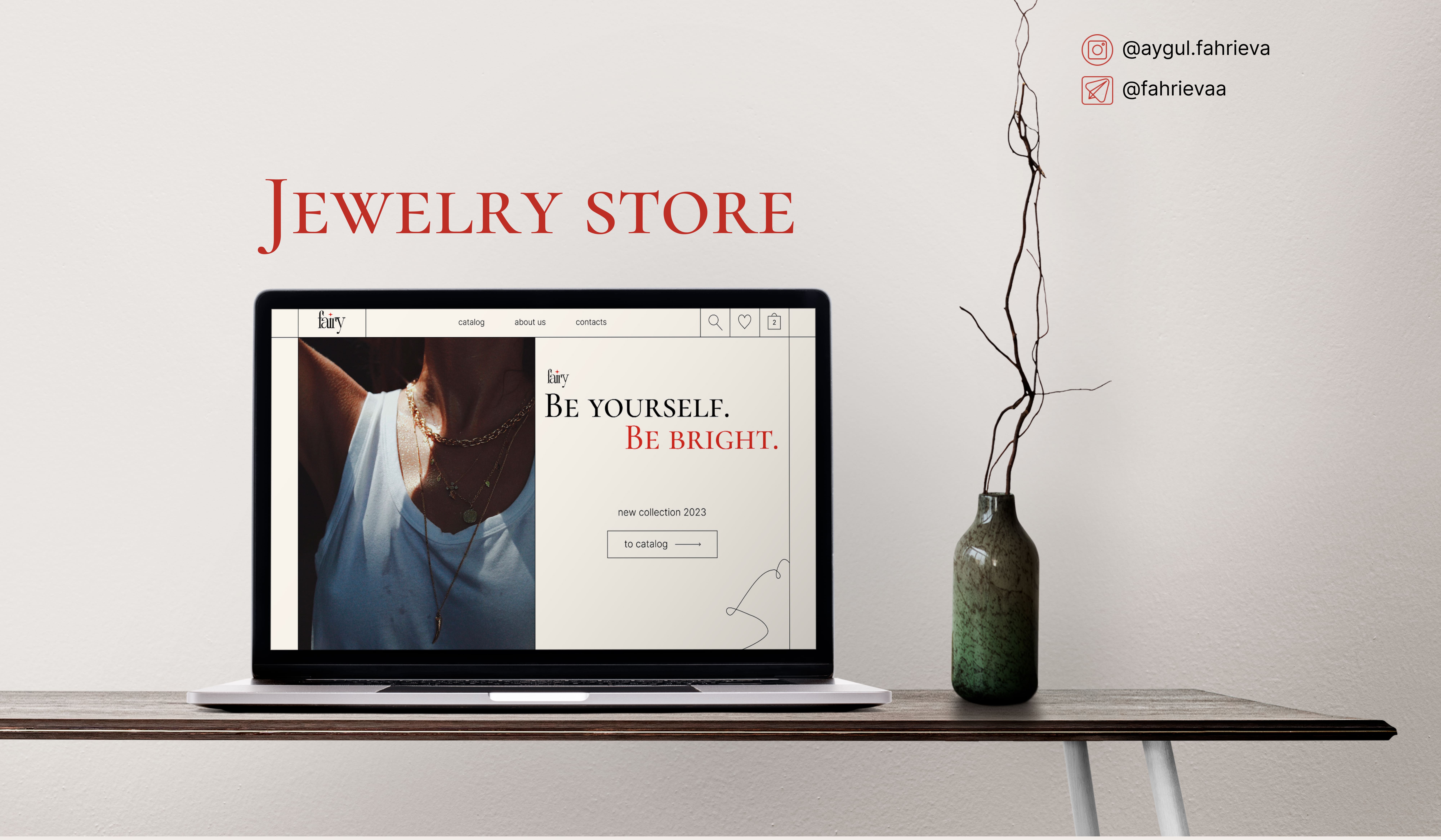 Jewelry store / design — Изображение №1 — Интерфейсы на Dprofile