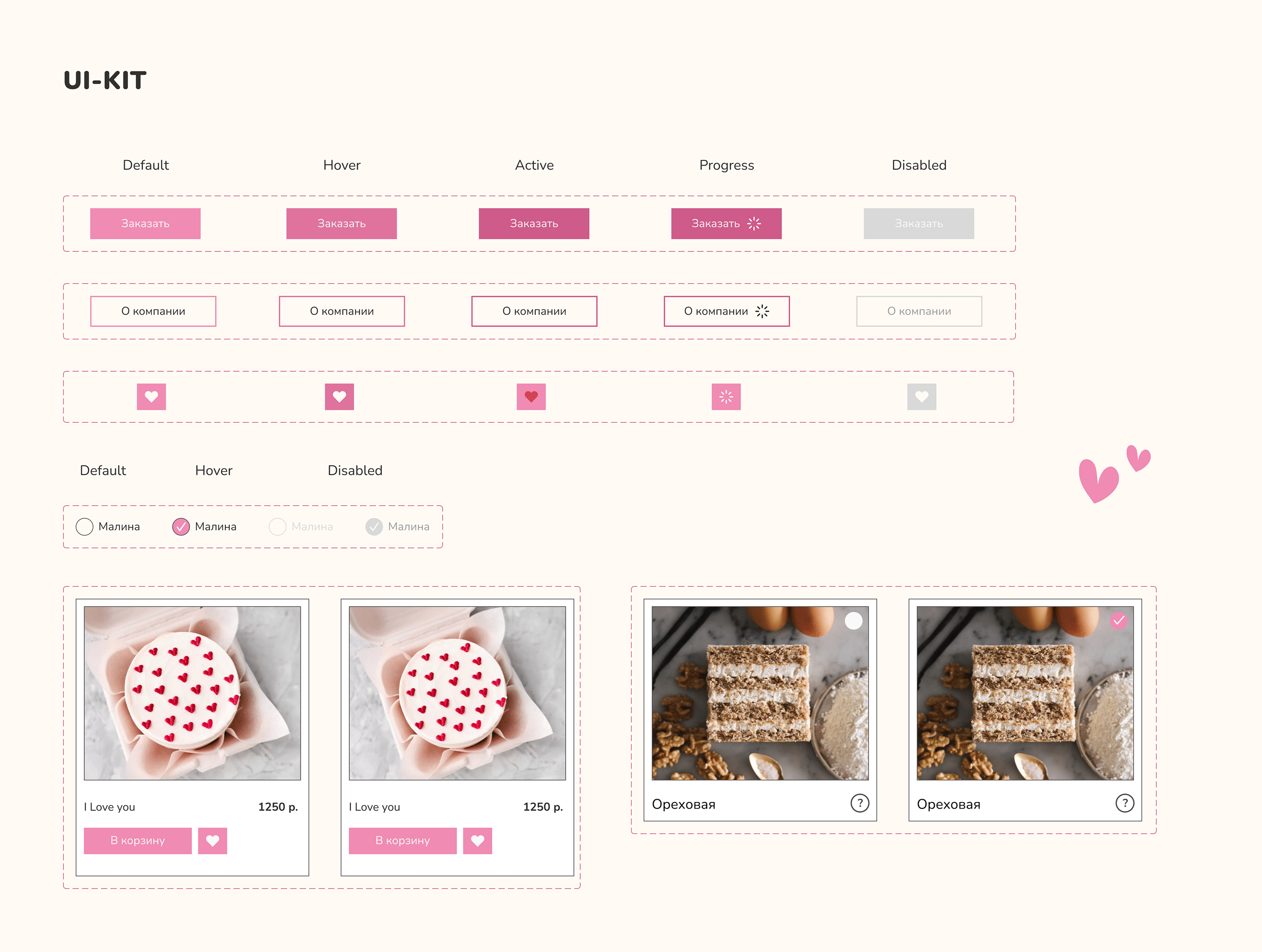 BE HAPPY confectionery — Изображение №19 — Интерфейсы, Брендинг, Анимация на Dprofile