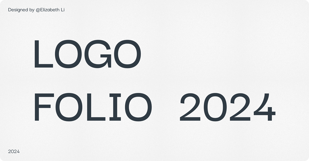 Logo folio 2024 — Изображение №1 — Брендинг на Dprofile