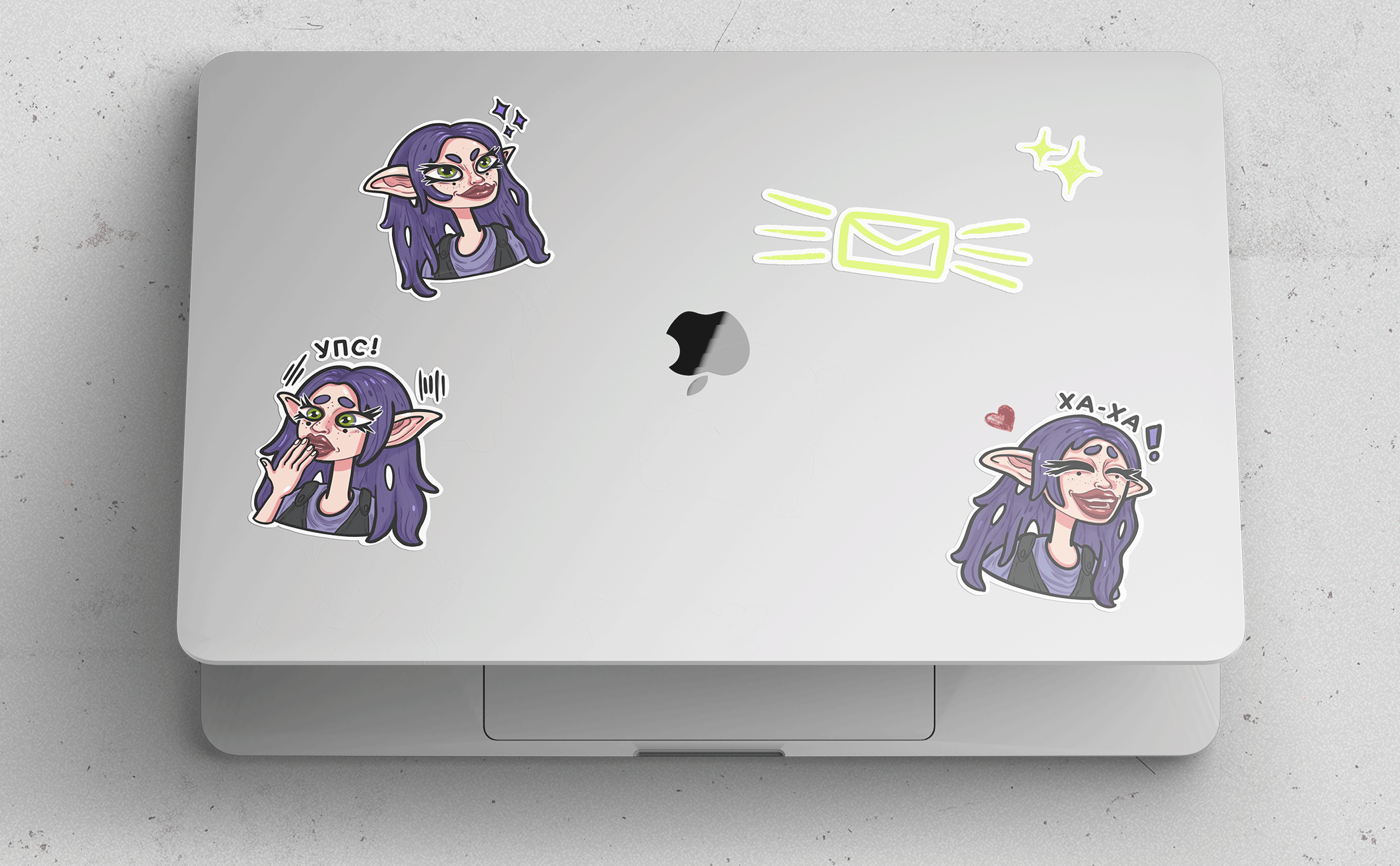 СТИКЕРПАК «СОВРЕМЕННАЯ ВЕДЬМА» STICKERPACK — Изображение №5 — Иллюстрация, Графика на Dprofile