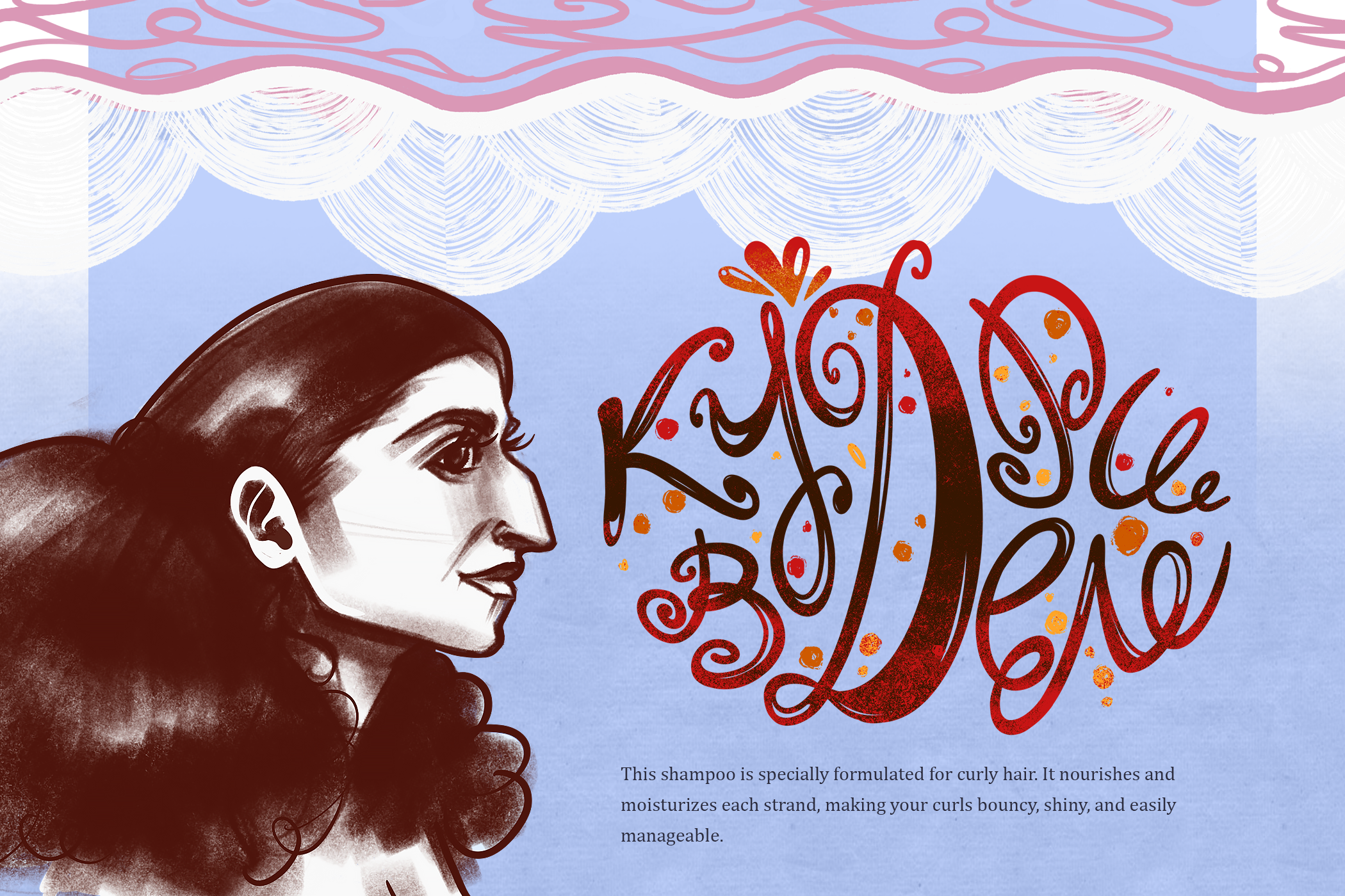 PACKAGING of the SHAMPOO | Illustration | Lettering — Изображение №9 — Брендинг, Иллюстрация, Графика на Dprofile