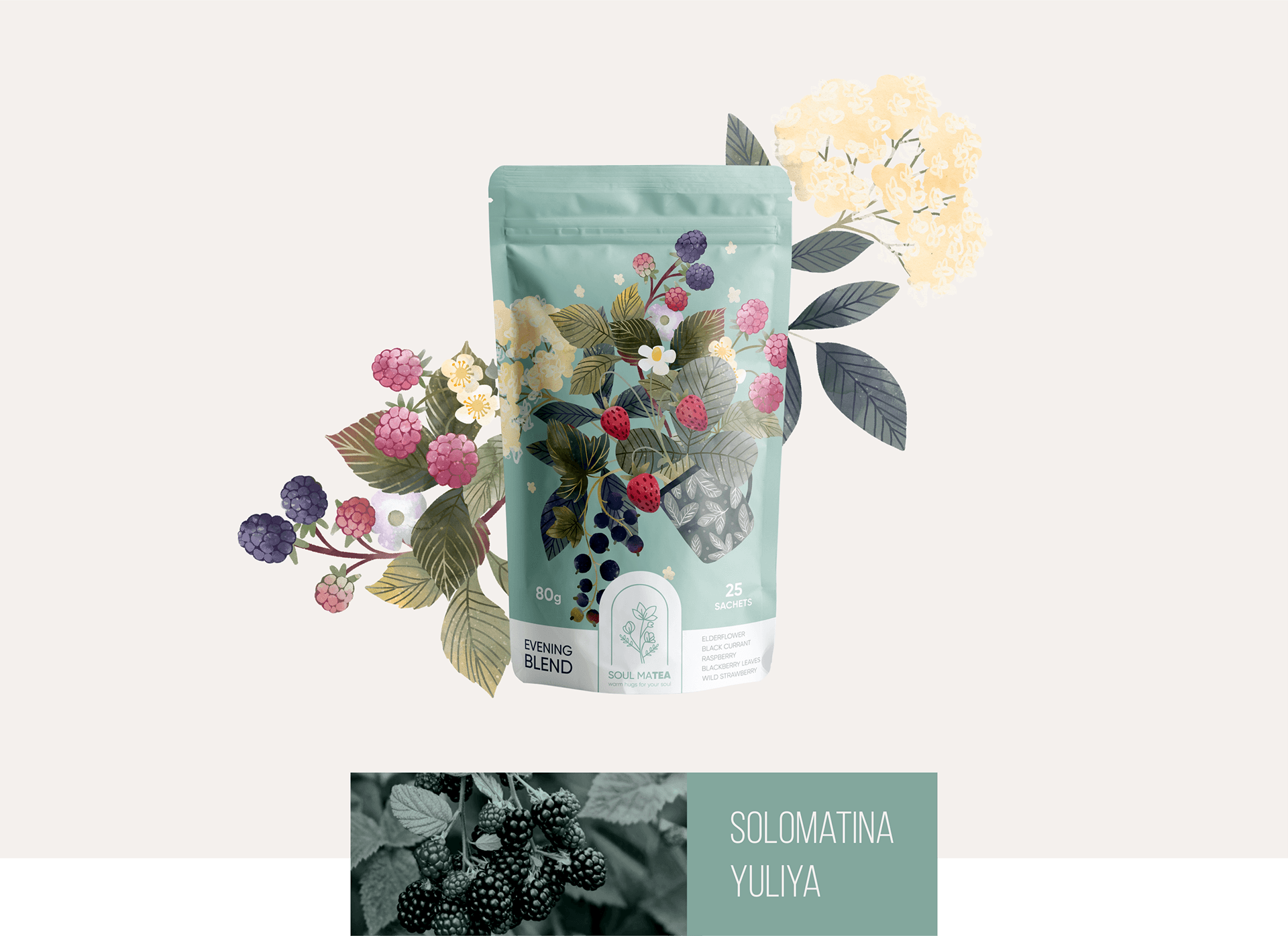 Tisane packaging design concepts — Изображение №2 — Брендинг, Иллюстрация на Dprofile