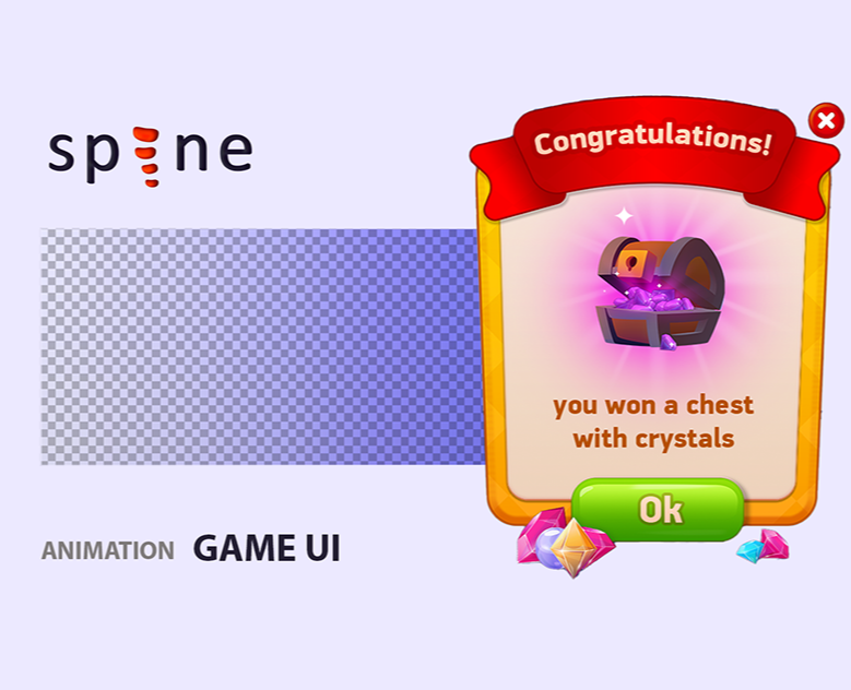 Анимация game UI — Интерфейсы, Анимация на Dprofile