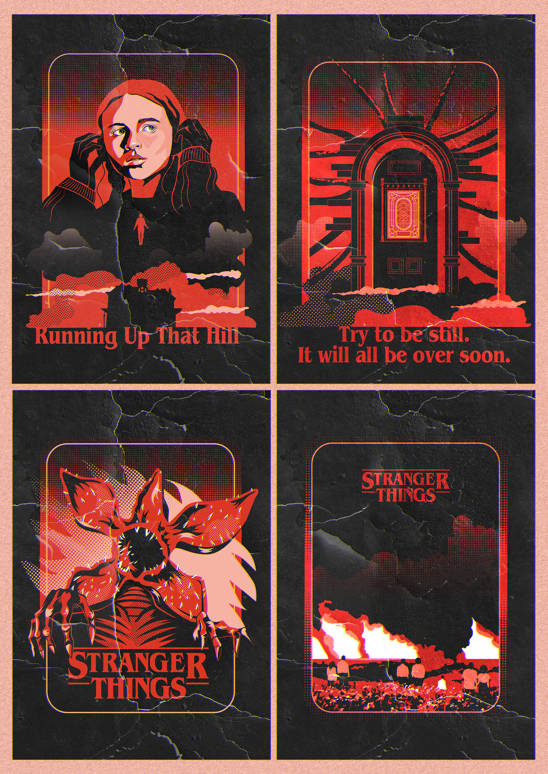 Poster of Stranger Things — Изображение №1 — Иллюстрация, Графика на Dprofile