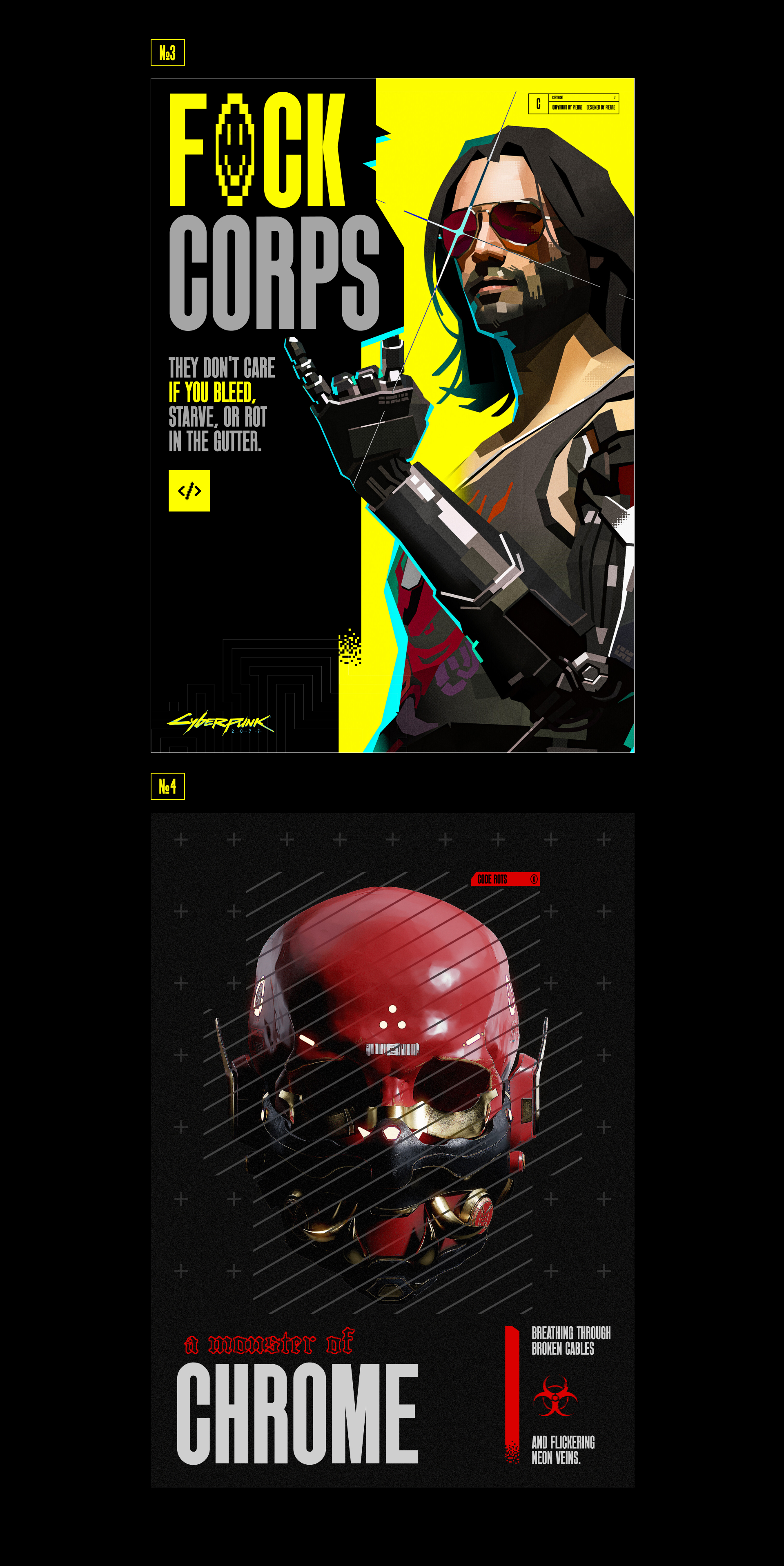 Cyberpunk 2077 Posters 2025® — Изображение №3 — Графика на Dprofile
