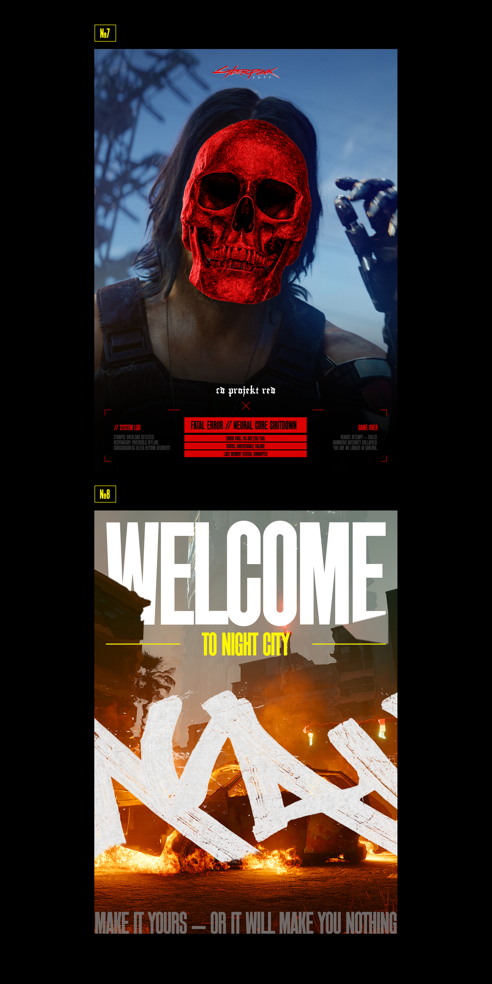 Cyberpunk 2077 Posters 2025® — Изображение №7 — Графика на Dprofile