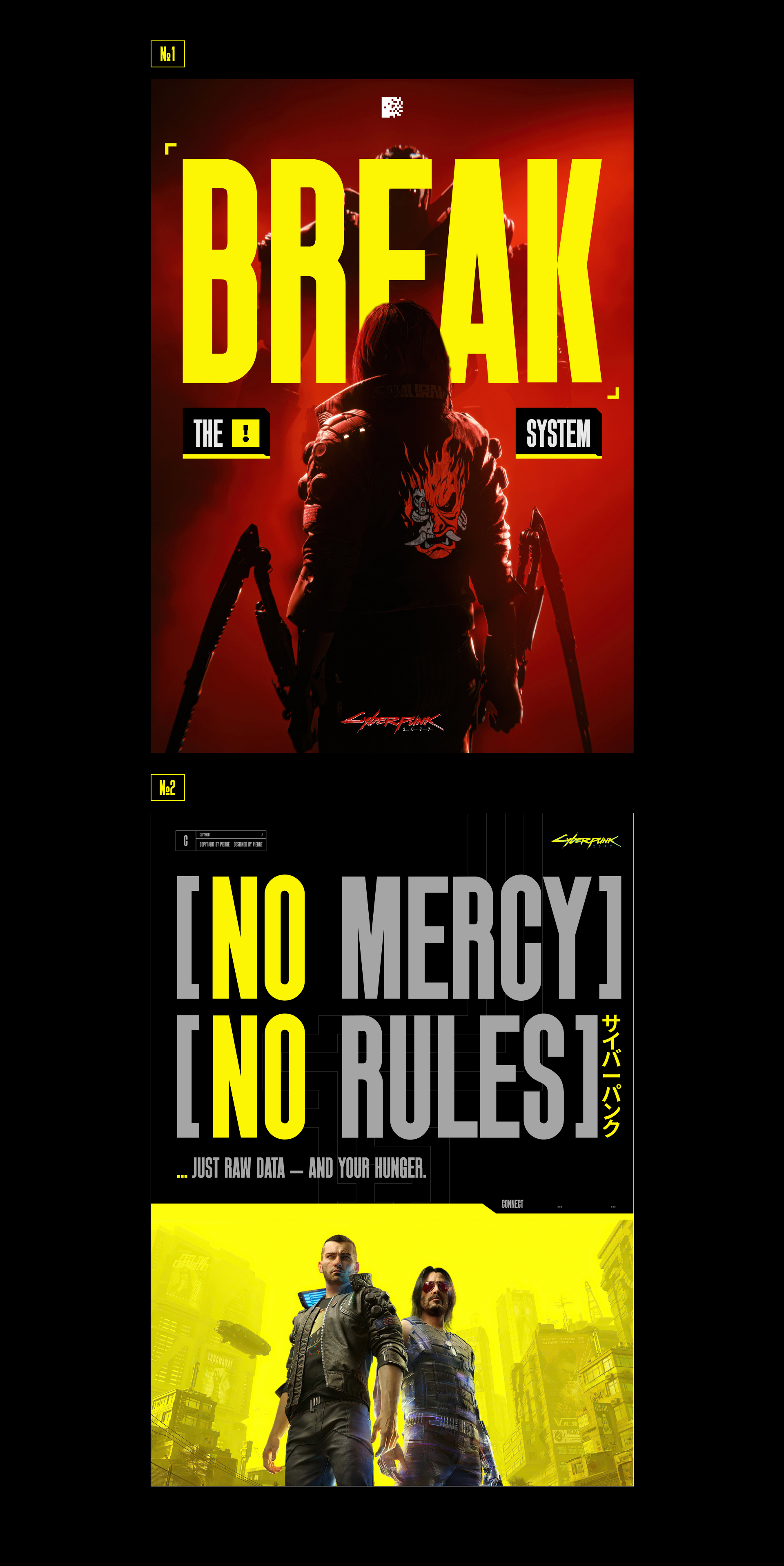 Cyberpunk 2077 Posters 2025® — Изображение №1 — Графика на Dprofile