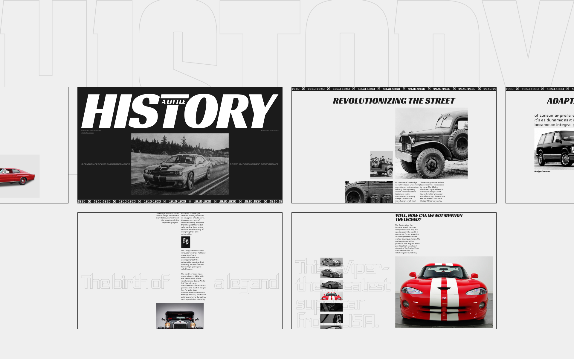 DODGE/CORPORATE WEBSITE REDESIGN — Изображение №14 — Интерфейсы, Анимация на Dprofile
