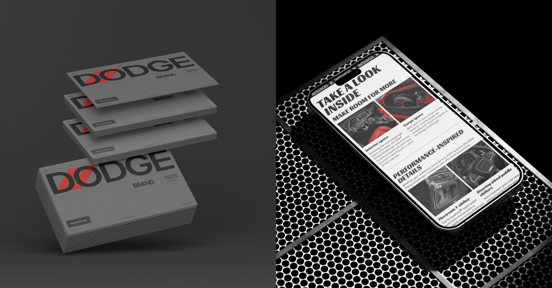 DODGE/CORPORATE WEBSITE REDESIGN — Изображение №10 — Интерфейсы, Анимация на Dprofile