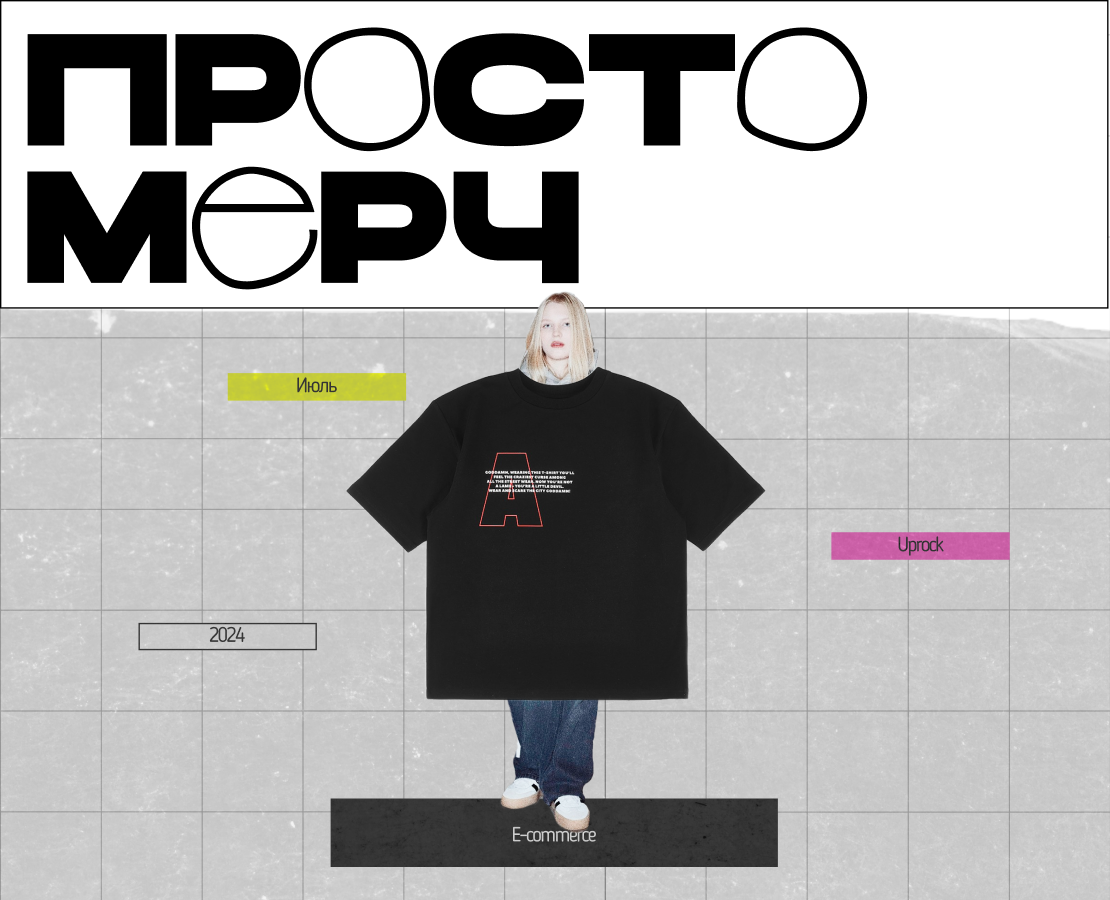 Просто Мерч / Редизайн Интернет-магазина — Интерфейсы, Анимация на Dprofile