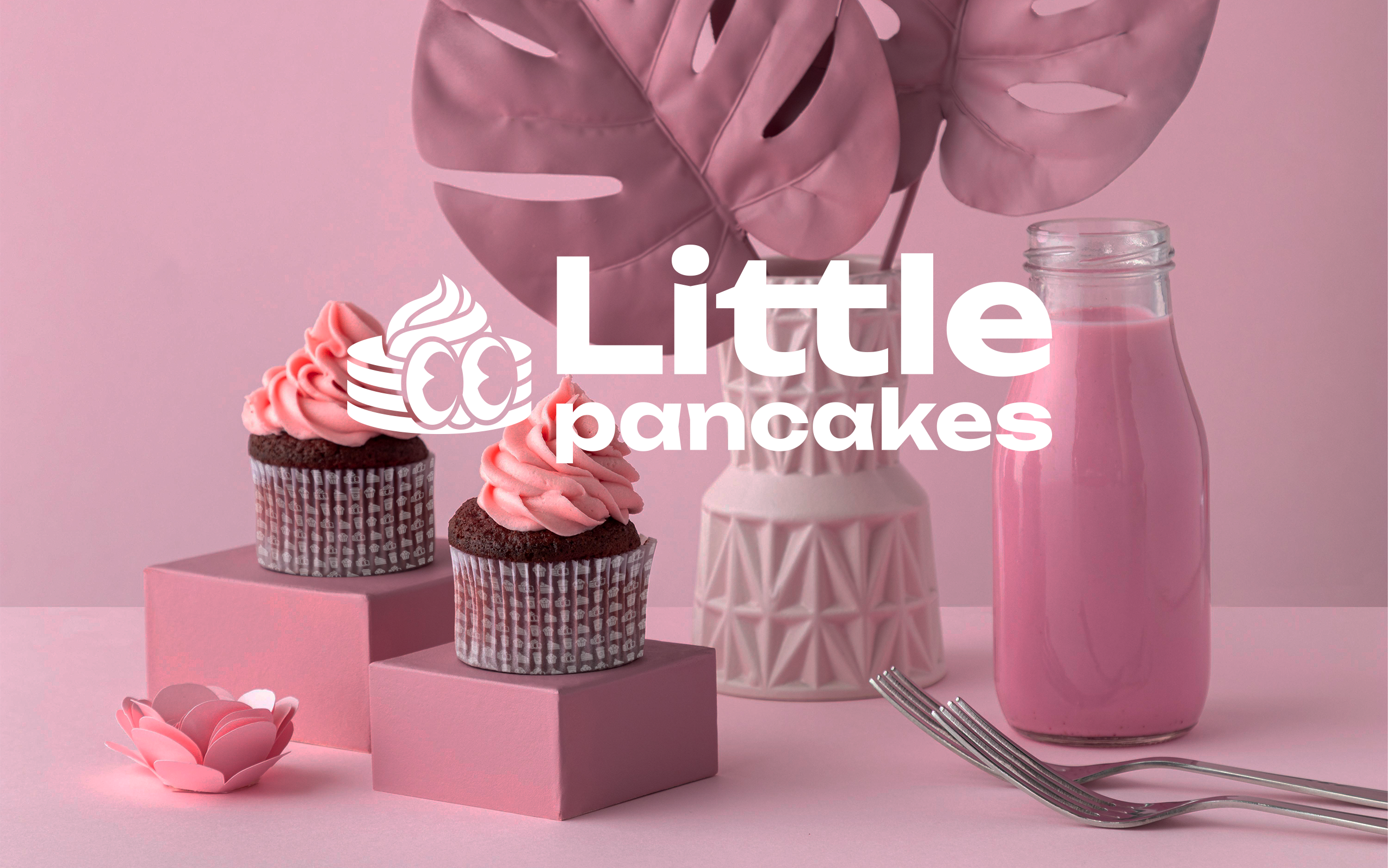 Логотип, фирменный стиль, кофейня "Little Pancakes" — Изображение №1 — Брендинг, Графика на Dprofile