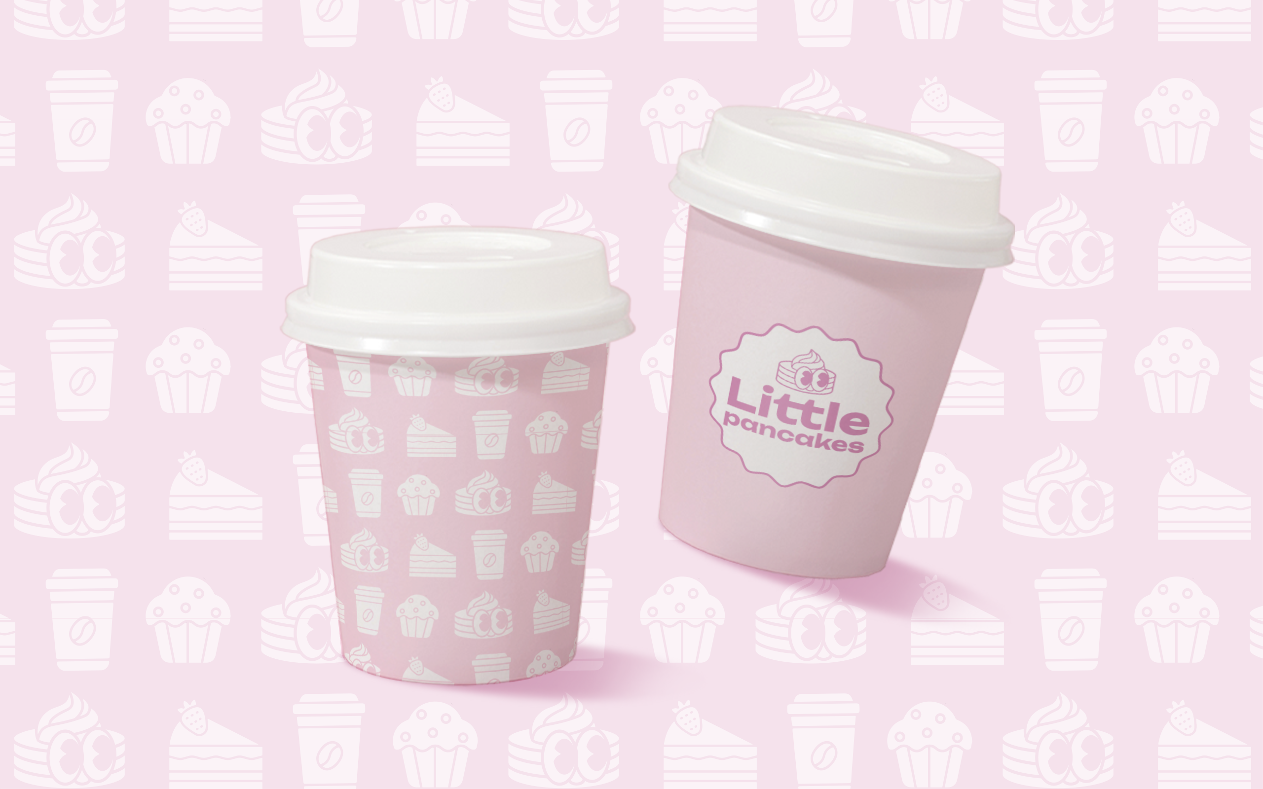 Логотип, фирменный стиль, кофейня "Little Pancakes" — Изображение №5 — Брендинг, Графика на Dprofile