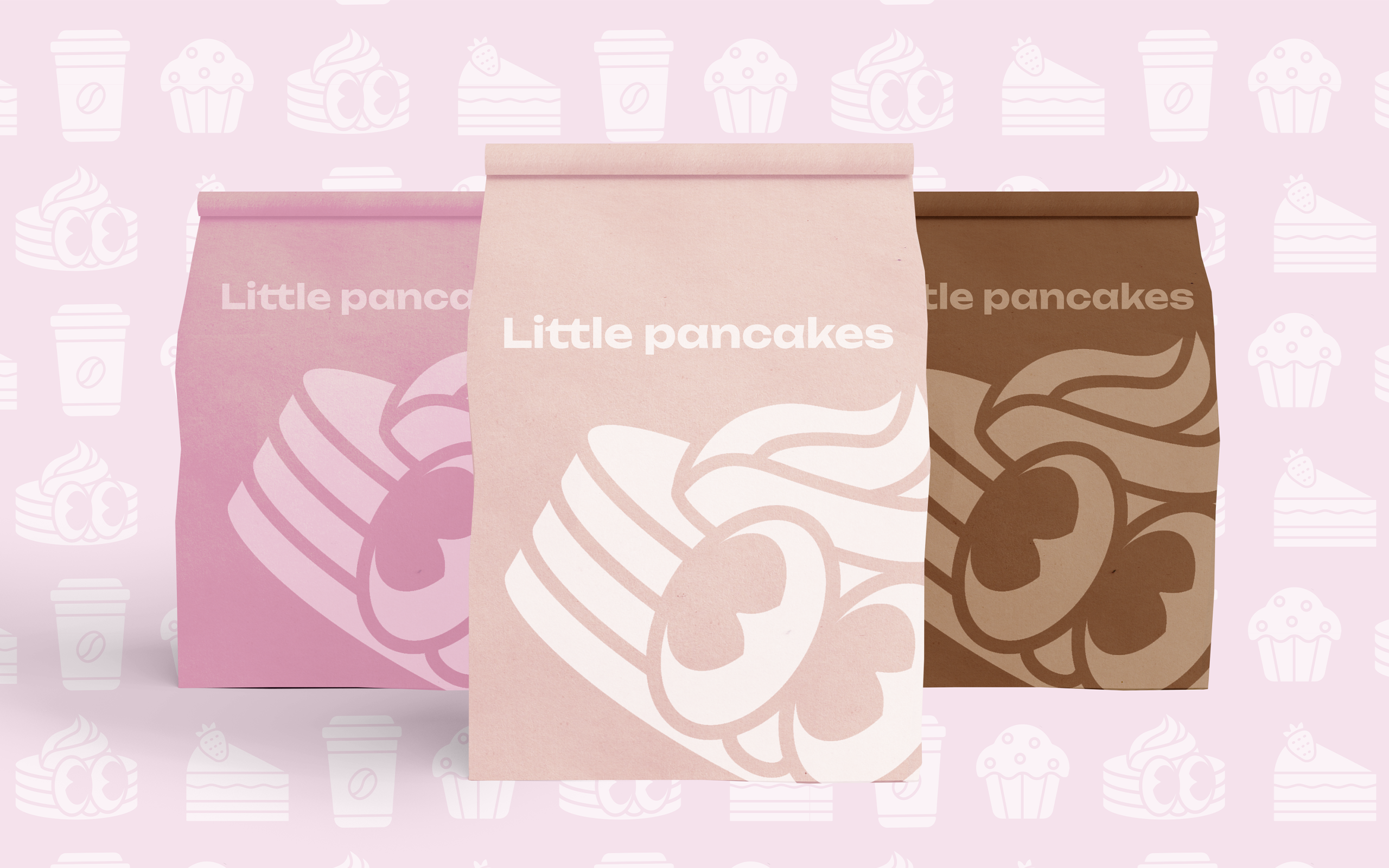 Логотип, фирменный стиль, кофейня "Little Pancakes" — Изображение №6 — Брендинг, Графика на Dprofile