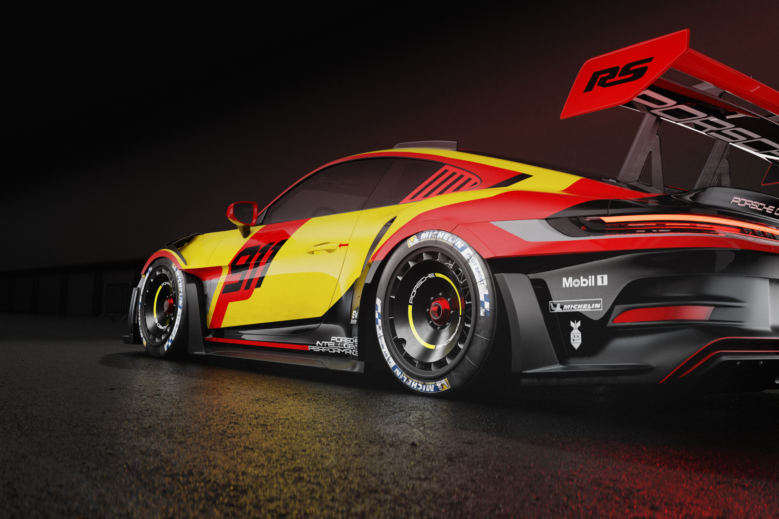 Porsche 911 GT3 RS — Изображение №2 — 3D на Dprofile