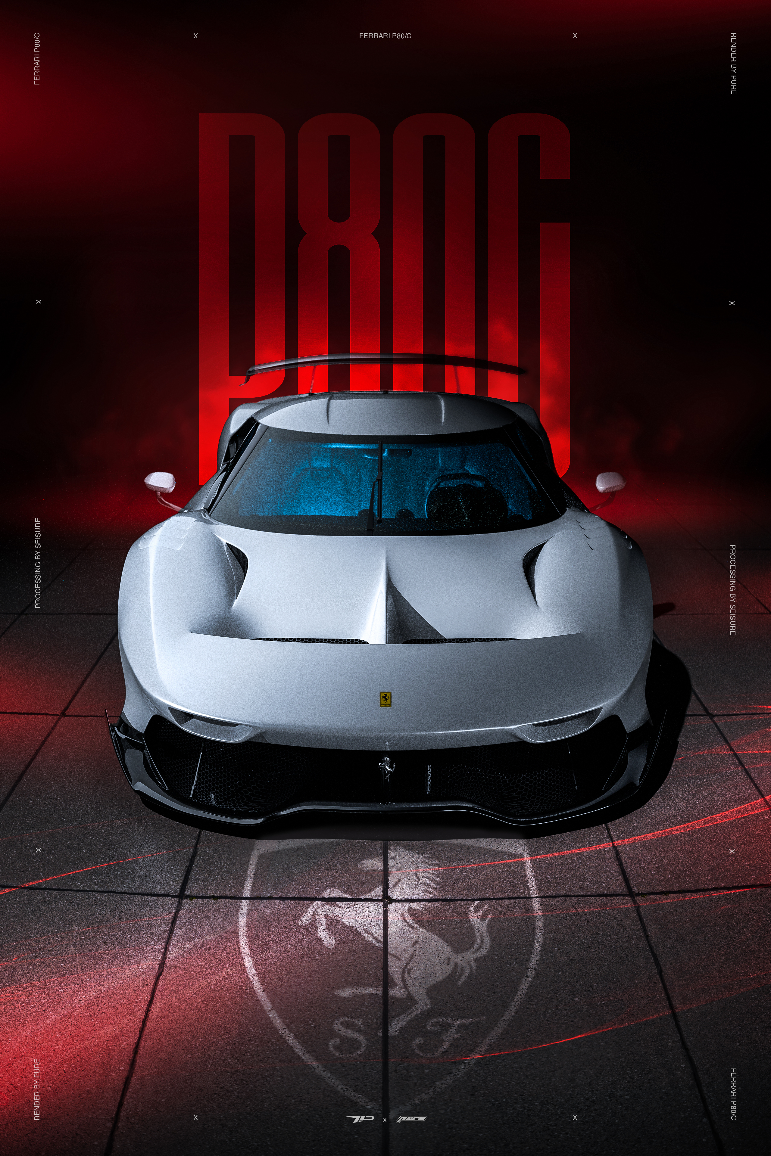 Ferrari P80/C — Изображение №1 — Графика, 3D на Dprofile