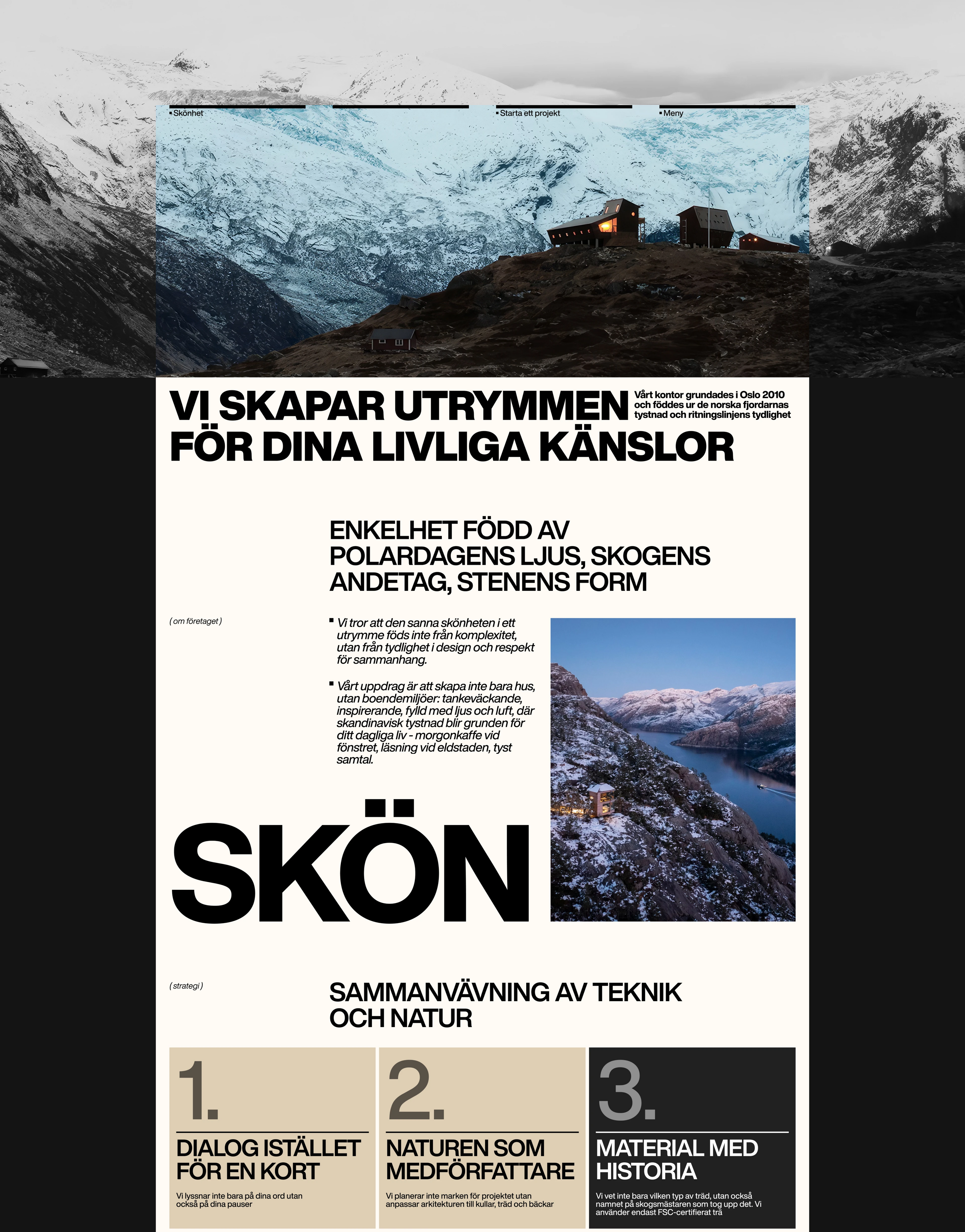 Skönhet | Corporate Website — Изображение №12 — Интерфейсы на Dprofile