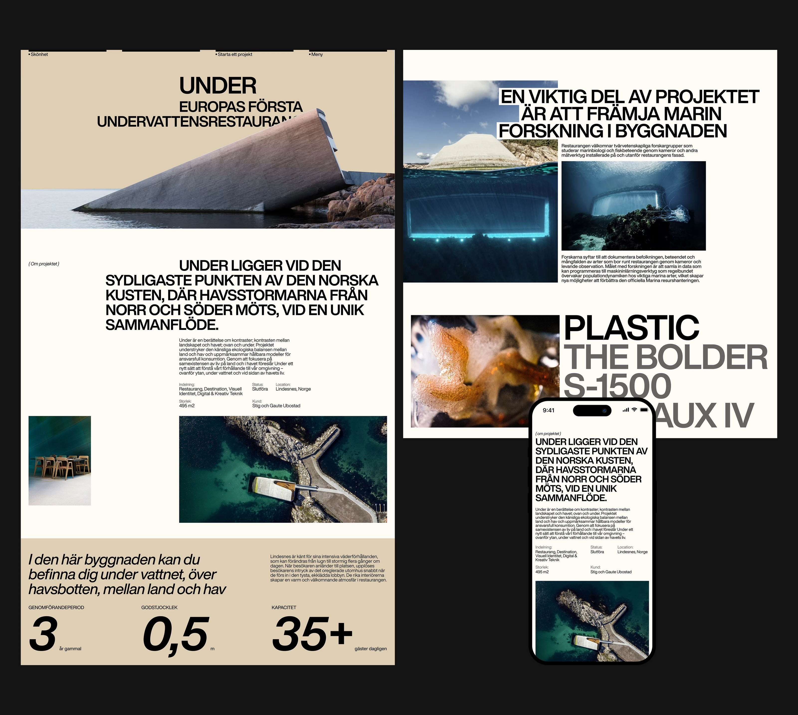 Skönhet | Corporate Website — Изображение №10 — Интерфейсы на Dprofile