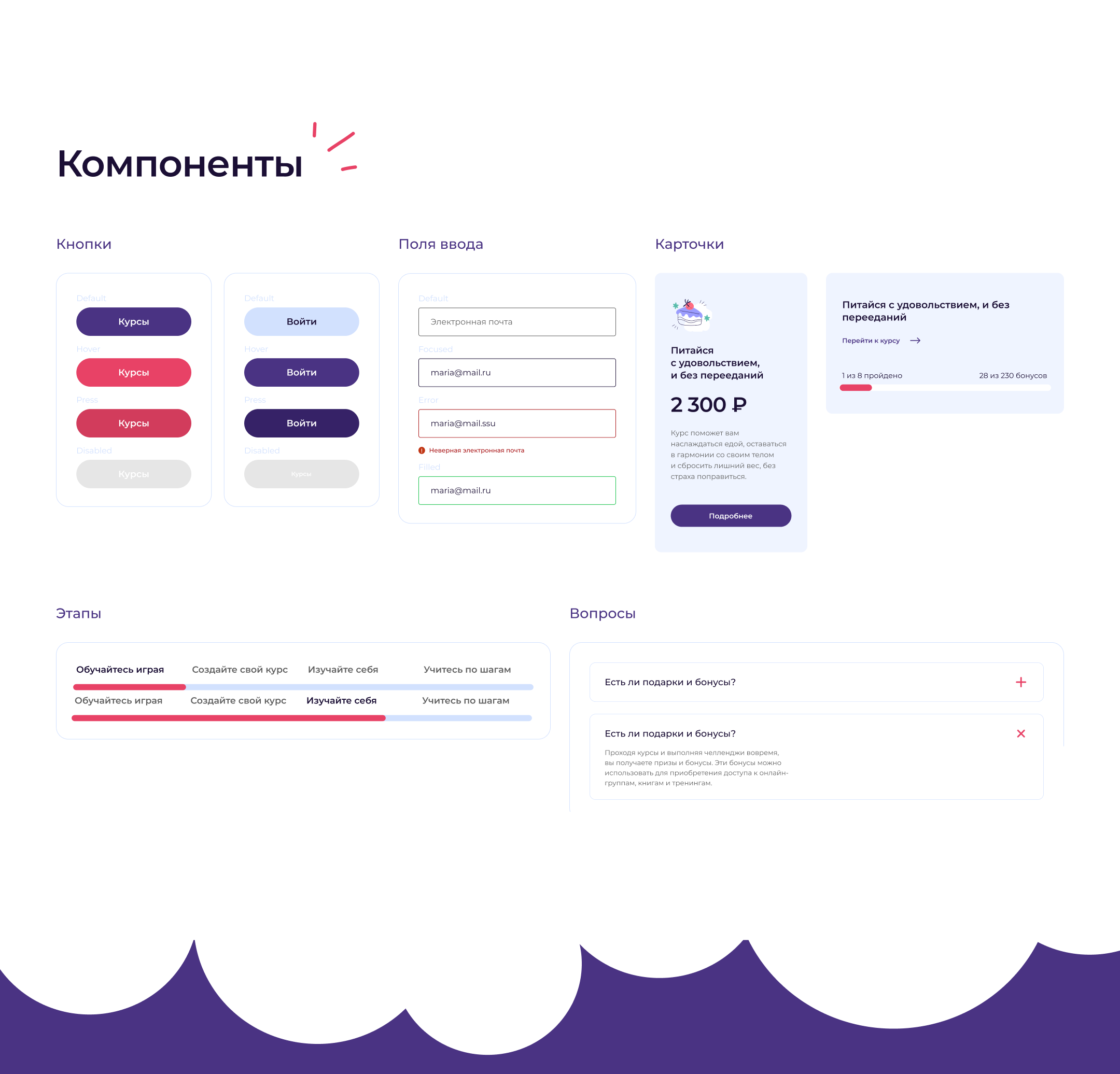 Weight Loss Platform | UI/UX design — Изображение №20 — Интерфейсы, Иллюстрация на Dprofile